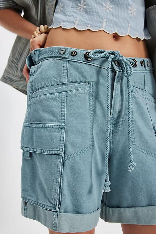 Frankie Washed Shorts Product Image