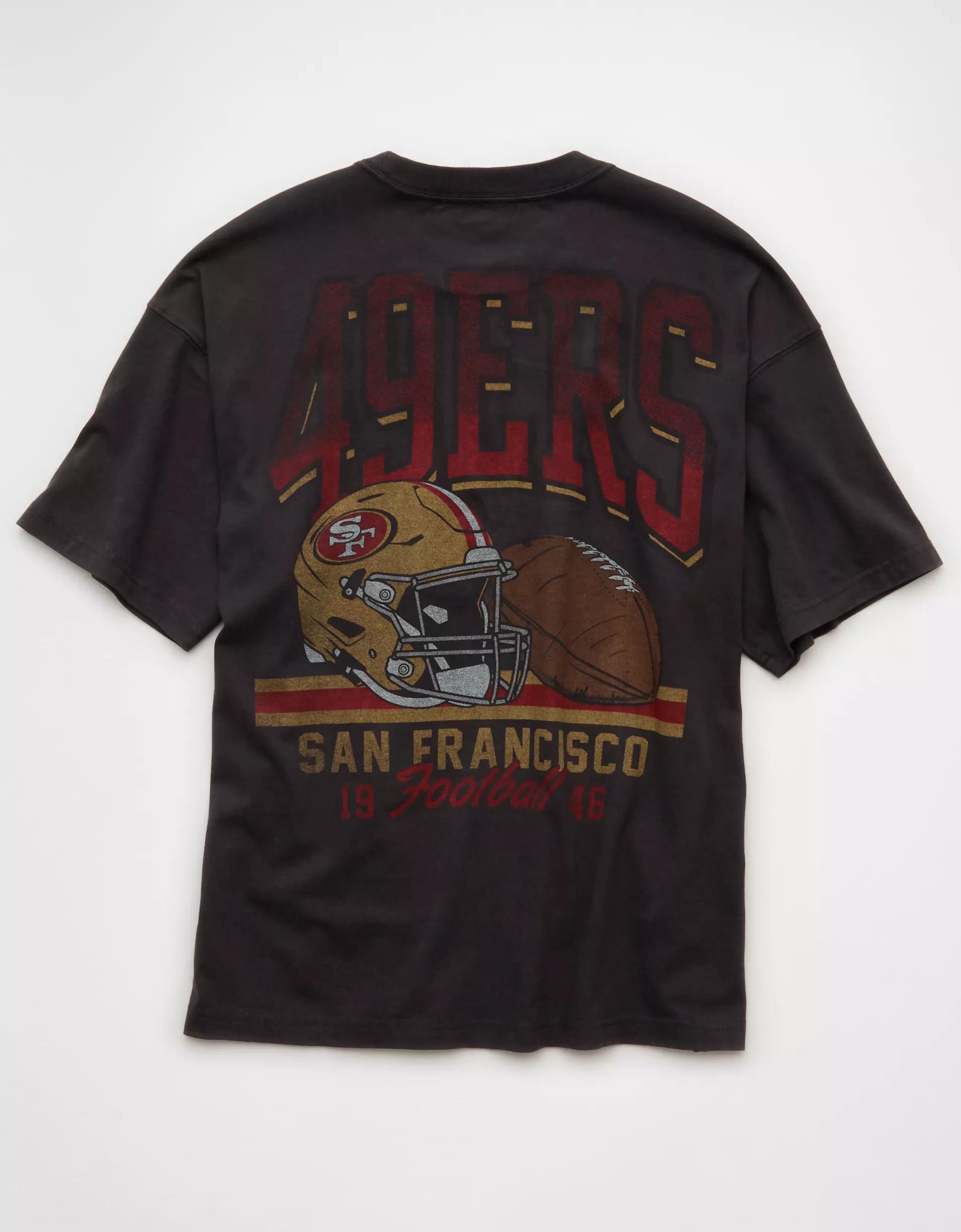 AE Boxy NFL San Francisco 49ers Graphic T-Shirt Product Image
