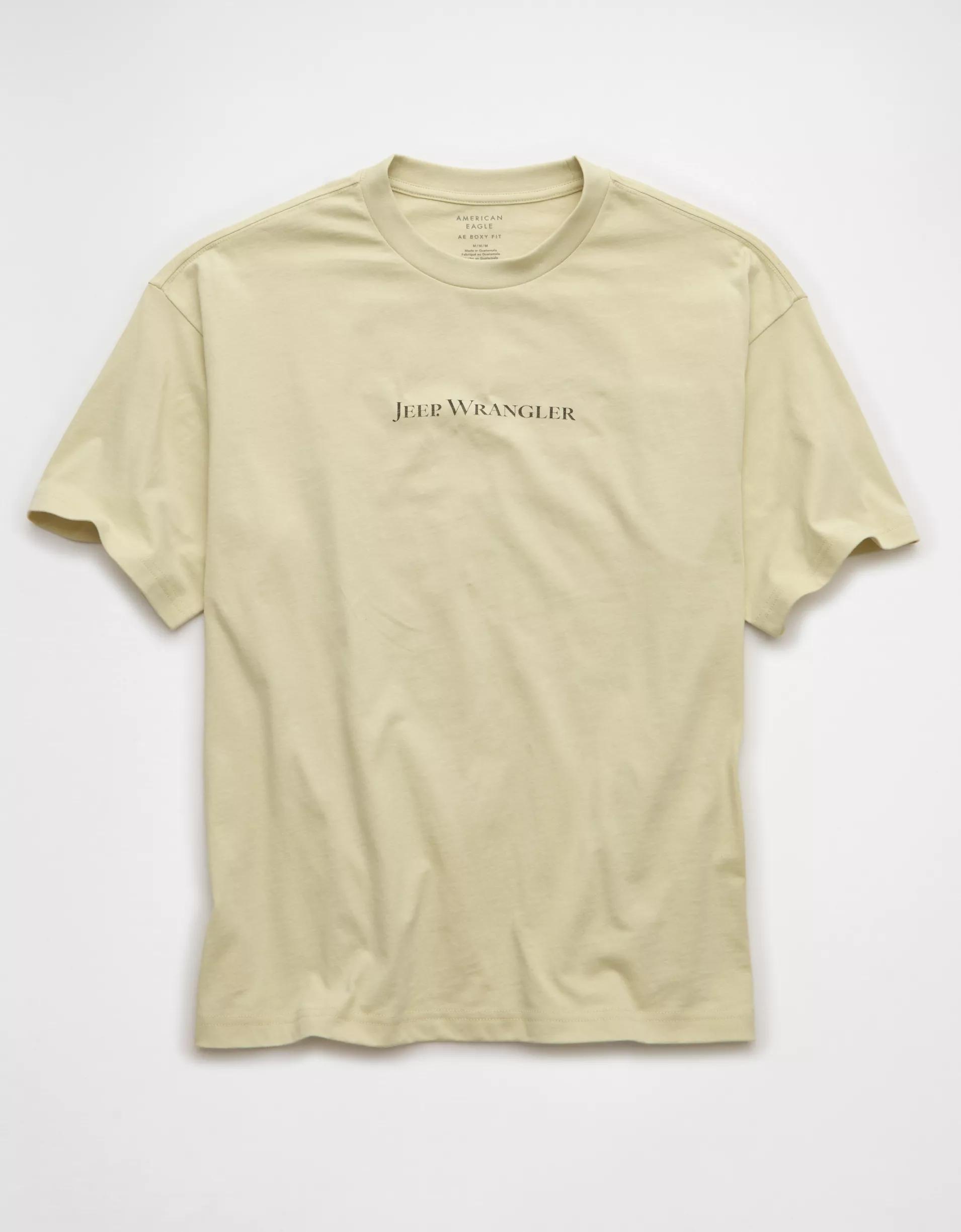 AE Boxy Jeep Graphic T-Shirt Product Image