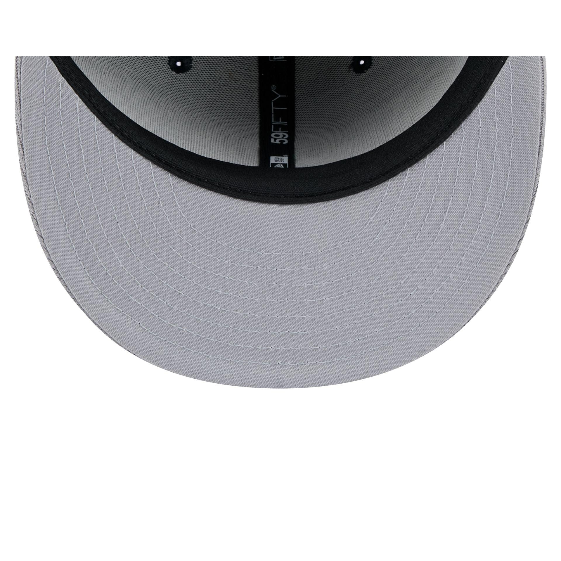 New York Yankees 2025 Batting Practice Gray 59FIFTY Fitted Hat Male Product Image