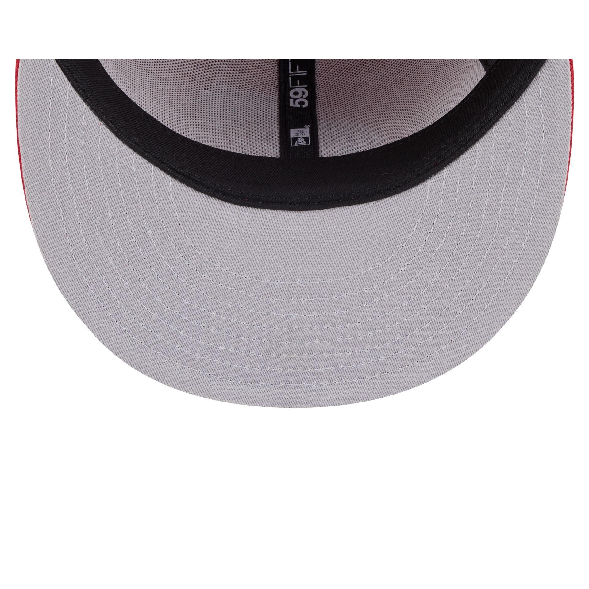 Kansas City Chiefs 2025 Sideline Hot Weather Split Panel 9FIFTY Snapback Hat Male Product Image