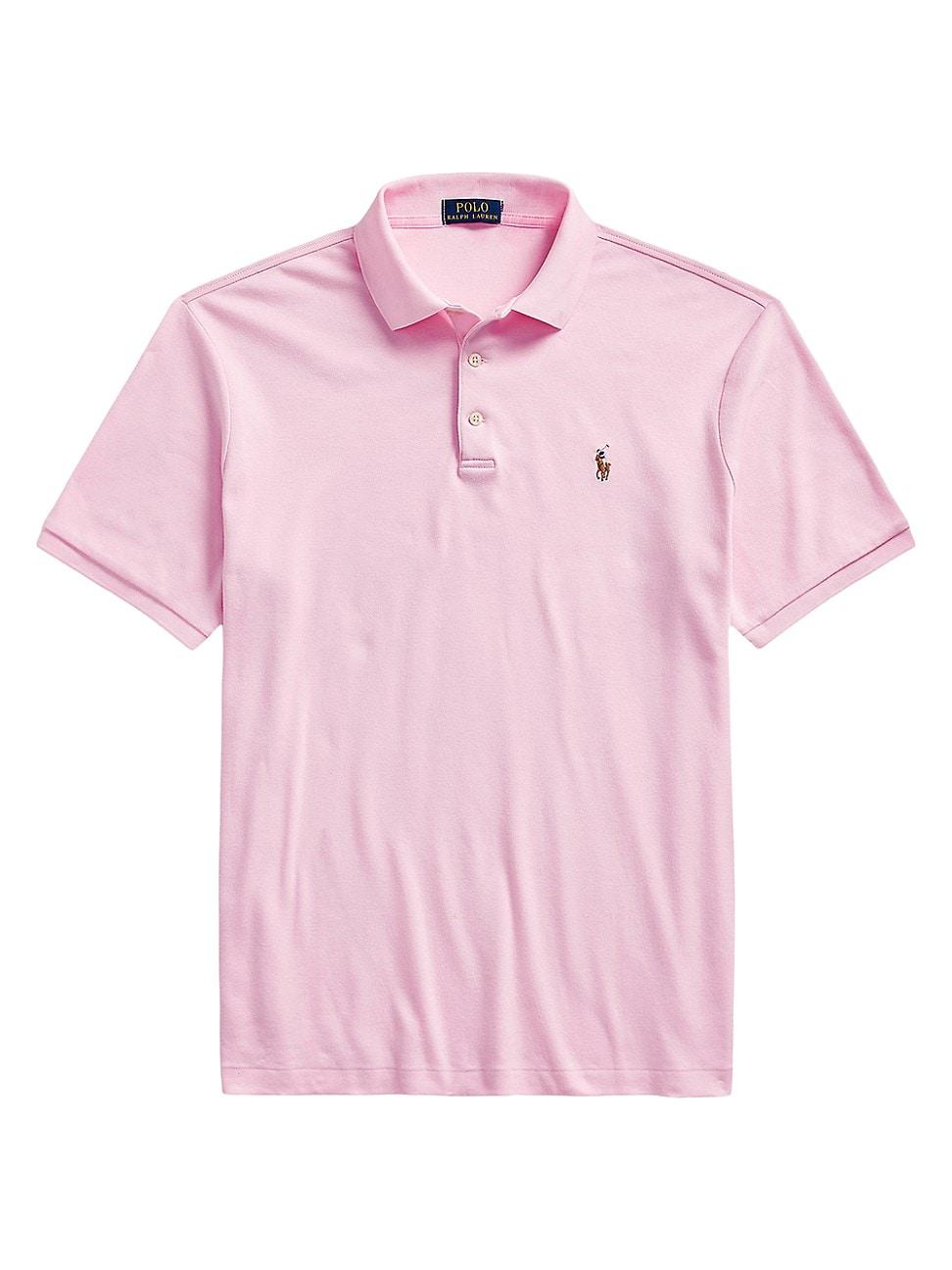 Mens Classic-Fit Cotton Polo Shirt Product Image