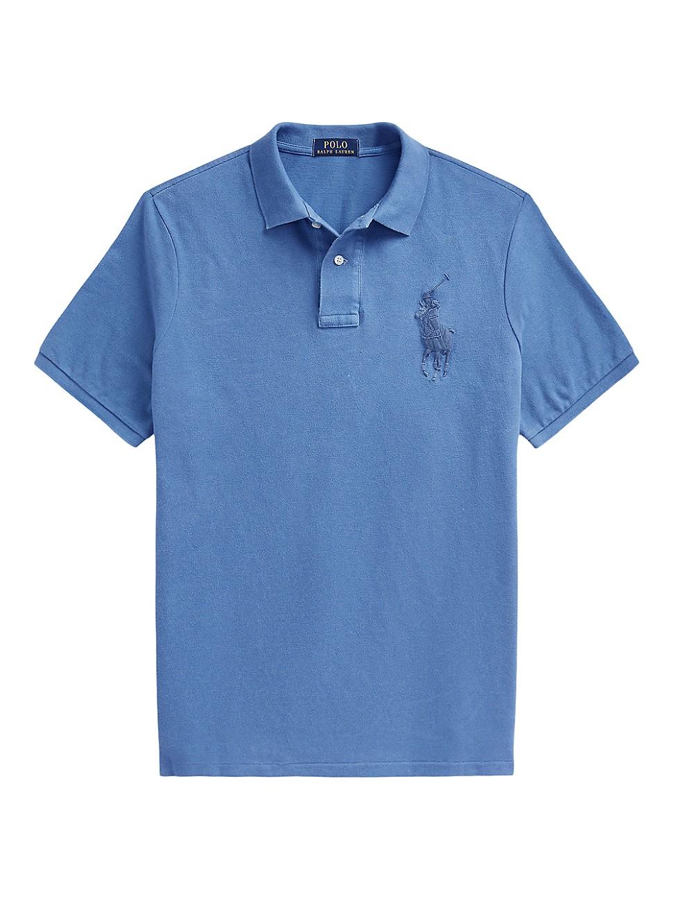 Mens Polo Bear Cotton-Blend Polo Shirt Product Image