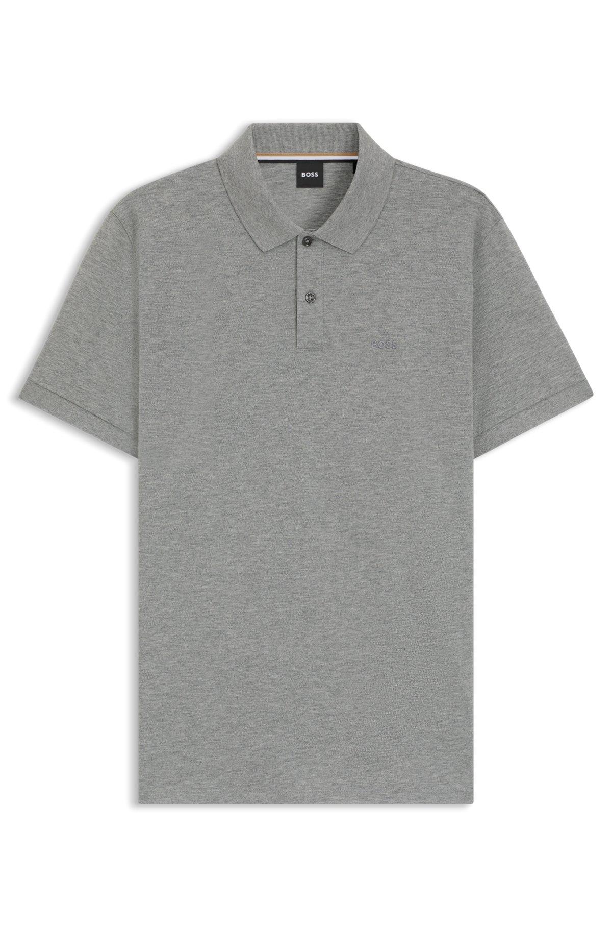 Pallas logo-detail polo shirt in cotton piqué Product Image