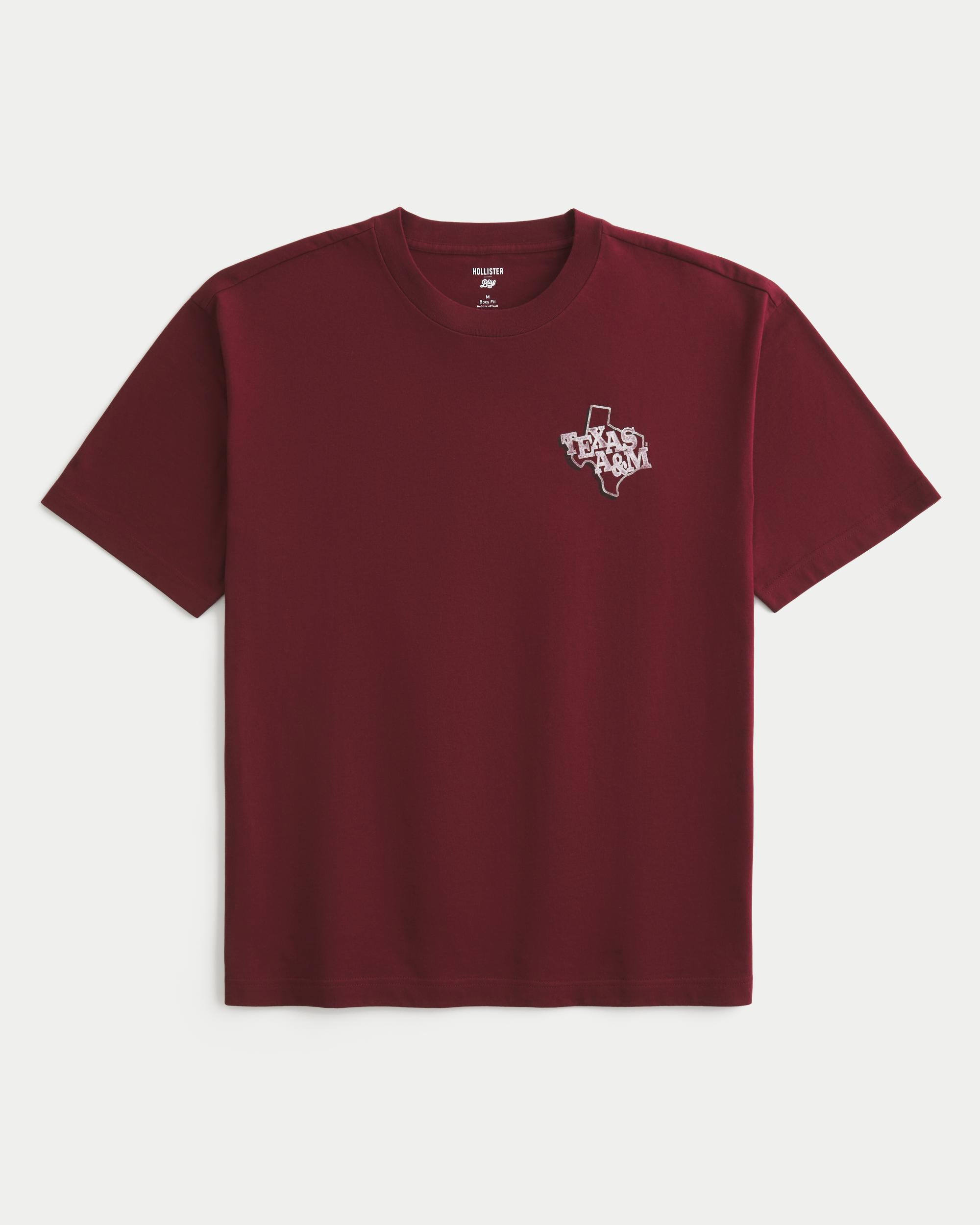 Boxy Texas A&M University Aggies Graphic Tee Product Image
