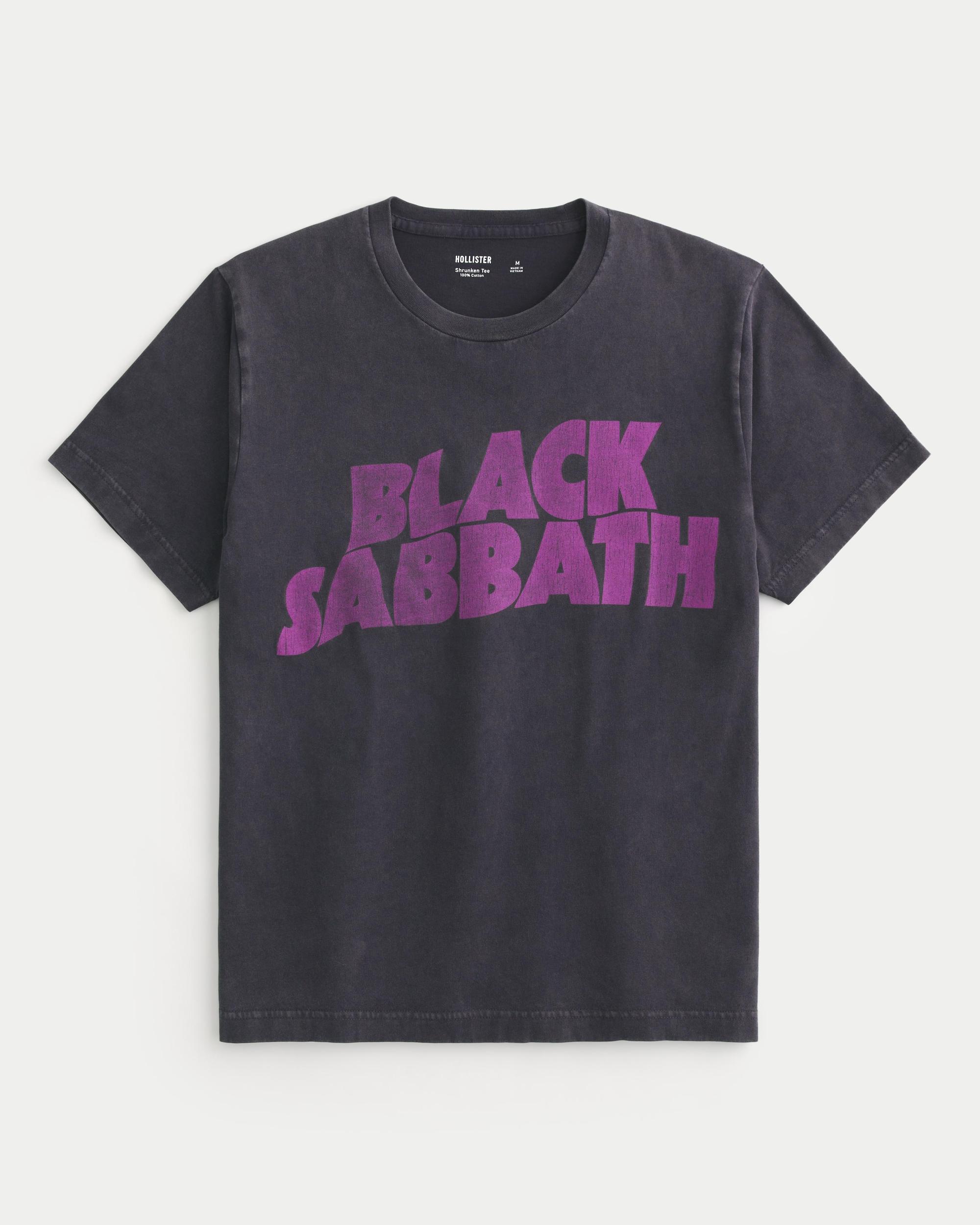 Shrunken Black Sabbath Graphic Tee Product Image