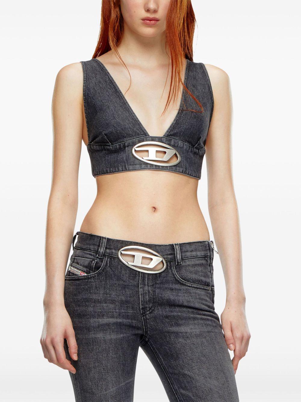 denim bra top  Product Image