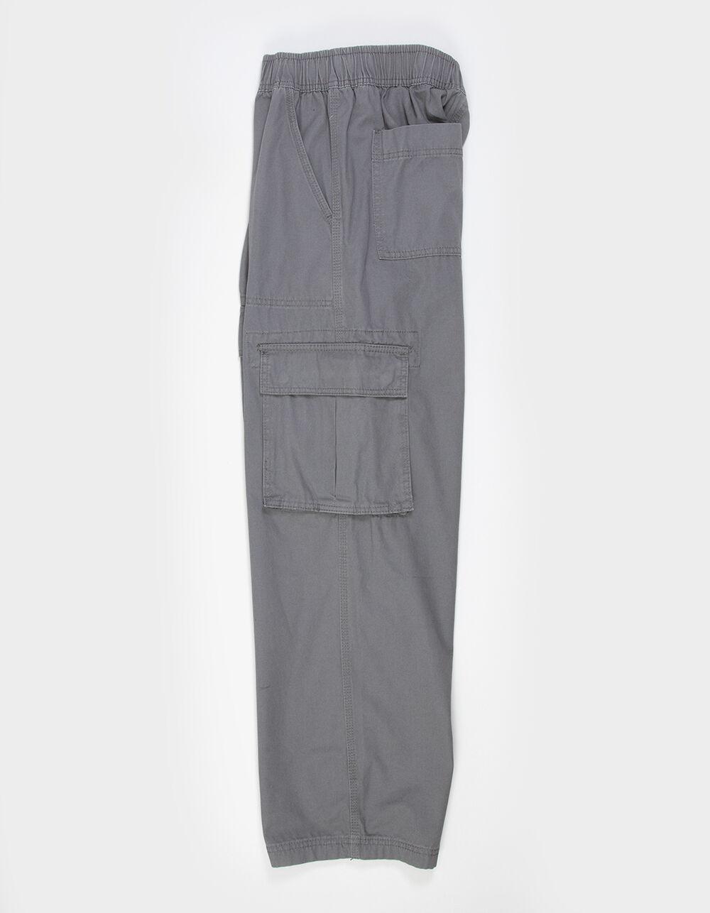 RSQ Mens Loose Cargo Pull On Pants - PEWTER Product Image
