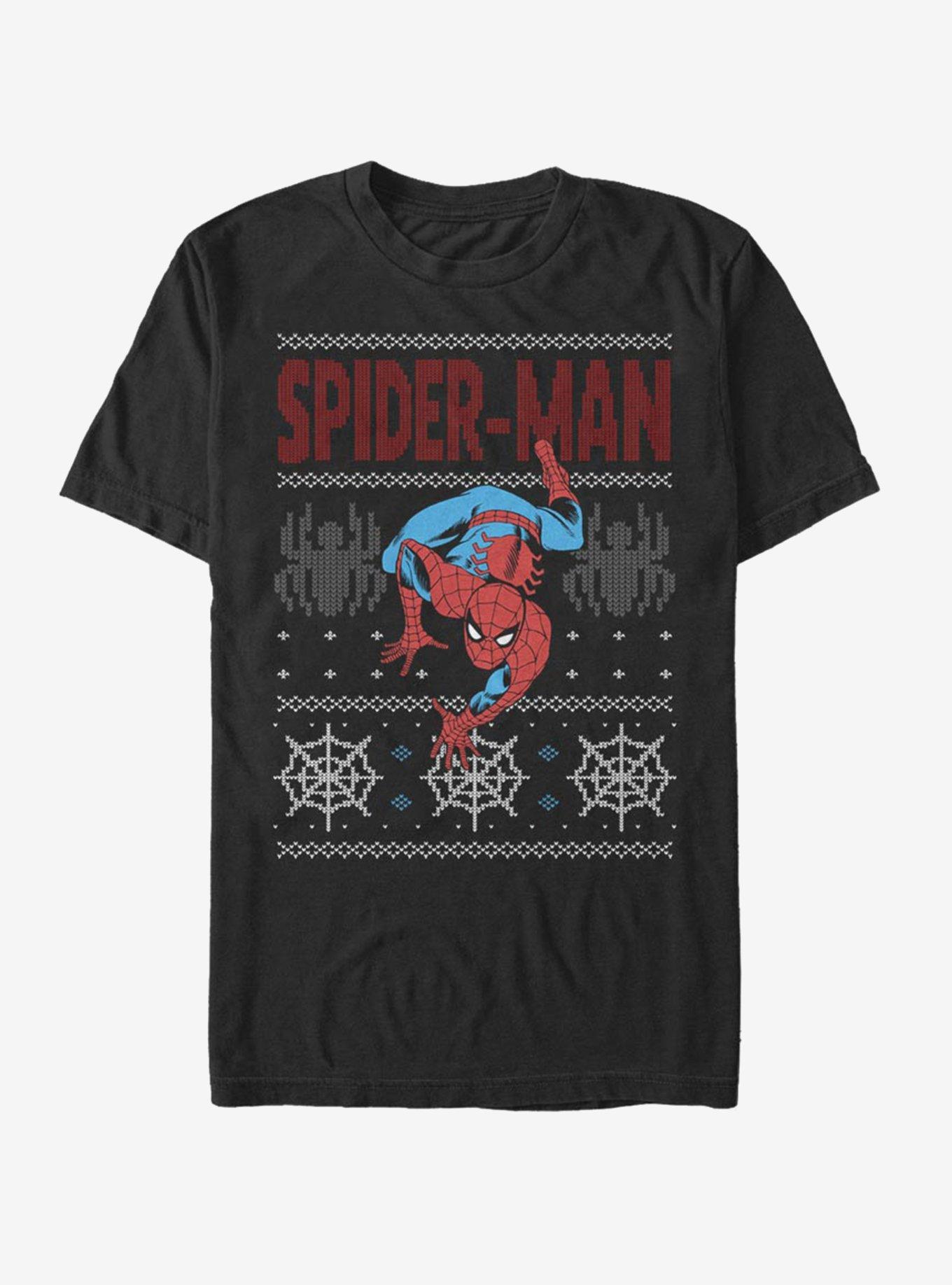 Marvel Spider-Man Ugly Spidey Christmas Sweater T-Shirt Product Image