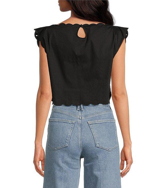 Anna & Ava Eyelet Top Product Image