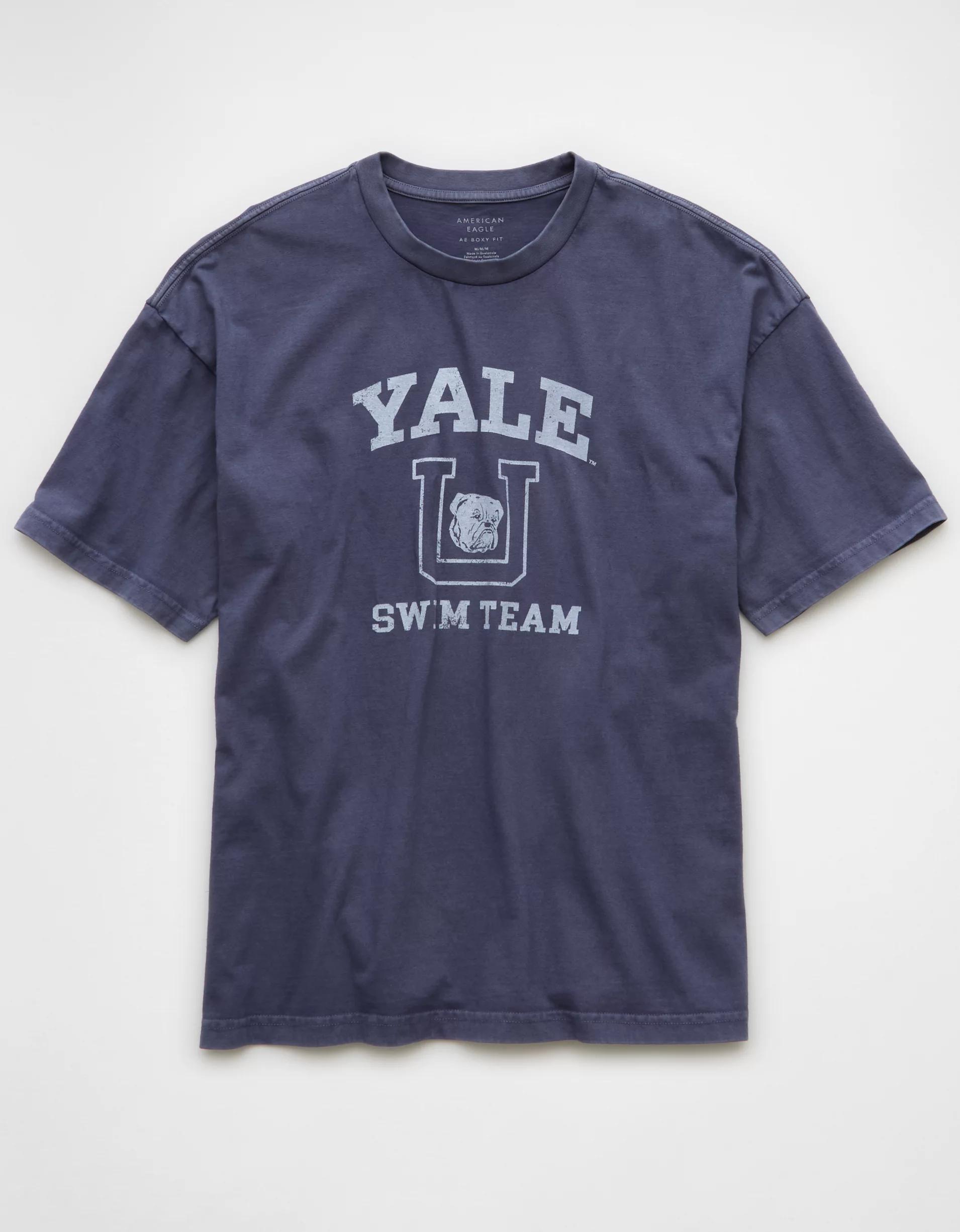 AE Boxy Yale Graphic T-Shirt Product Image