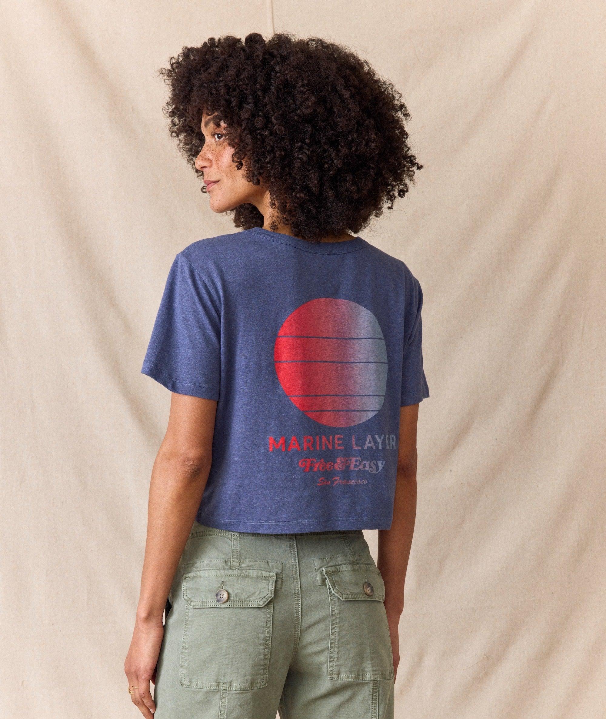 ML x Free & Easy Crop Graphic Tee Product Image