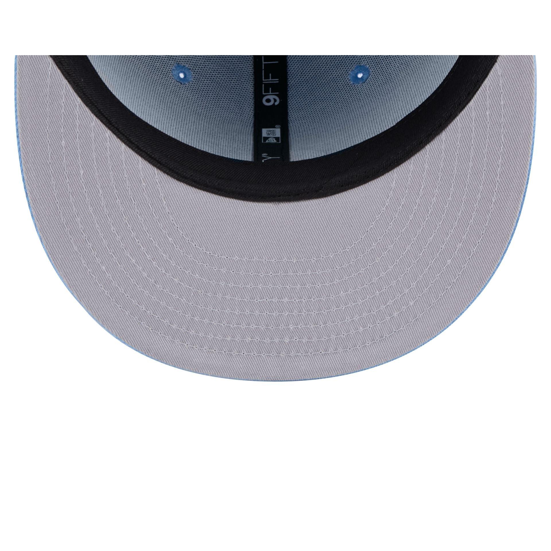 Detroit Tigers Sky Blue 9FIFTY Snapback Hat Male Product Image