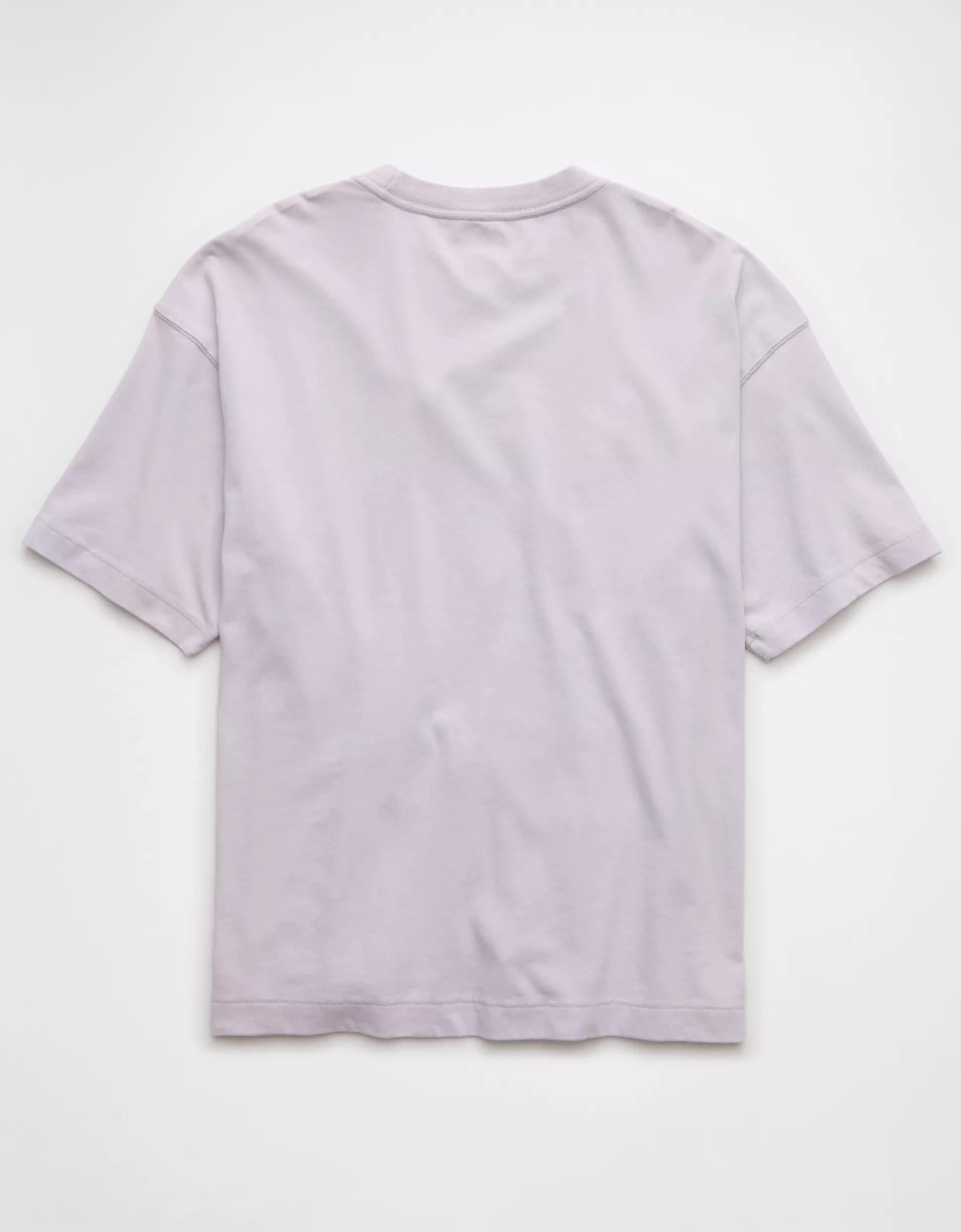 AE Boxy Sueded Jersey T-Shirt Product Image
