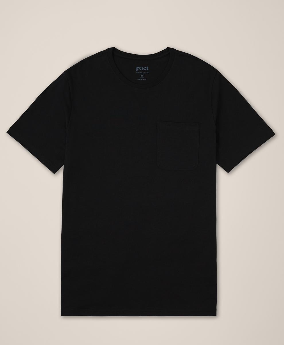 Mens Softspun Pocket Crew Tee XL Product Image