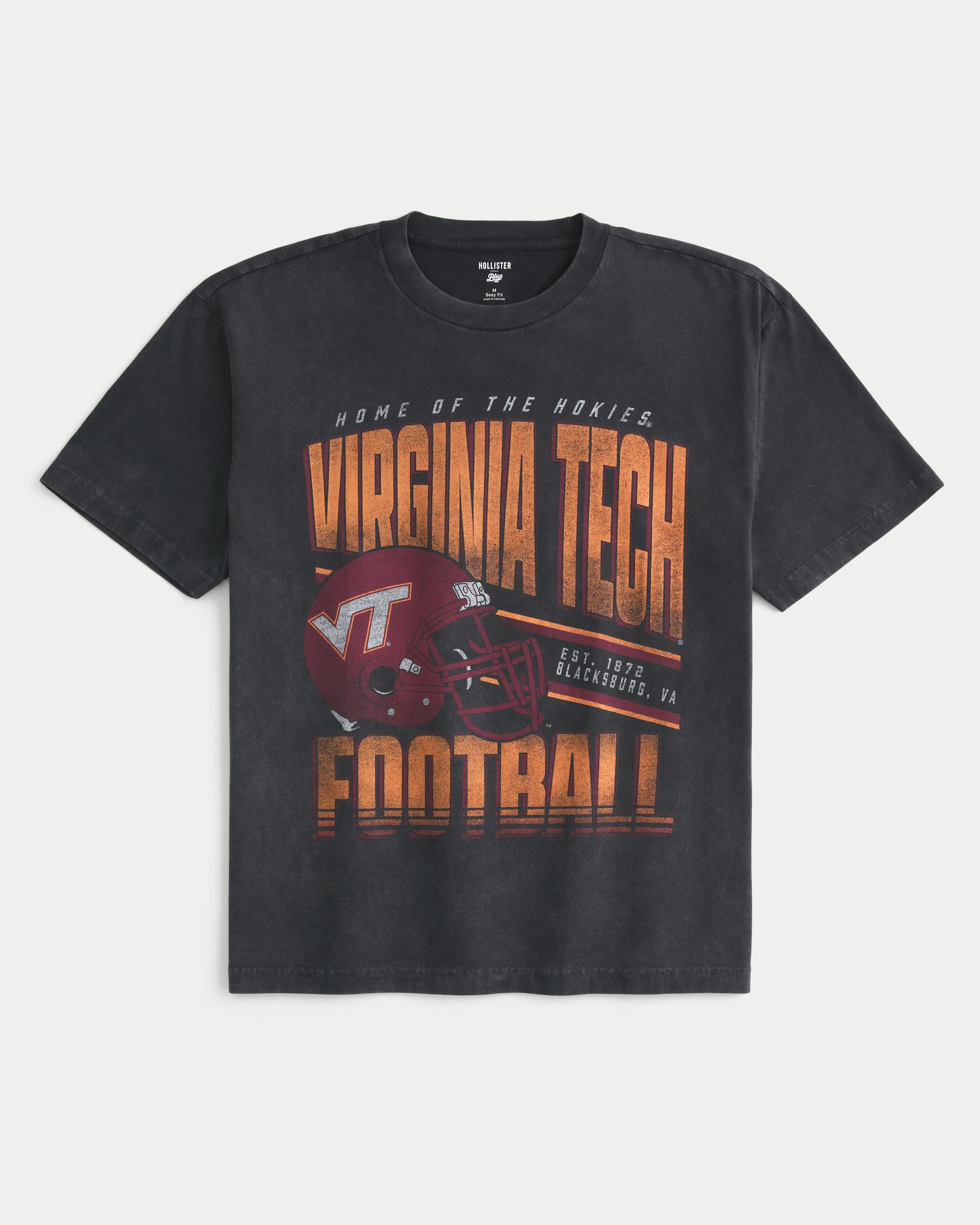 Boxy Virginia Tech Hokies Graphic Tee Product Image