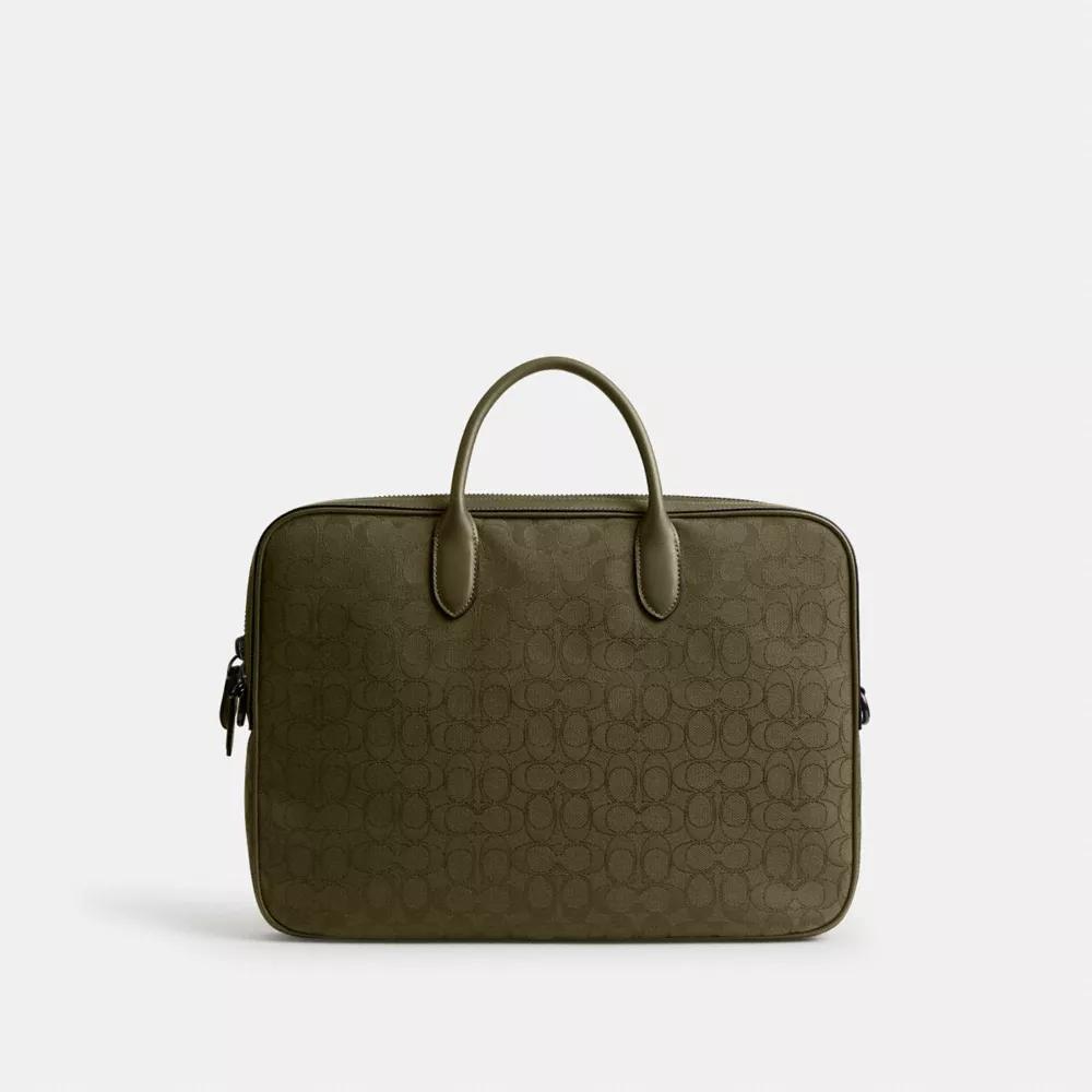Theo Work Bag In Signature Jacquard Product Image
