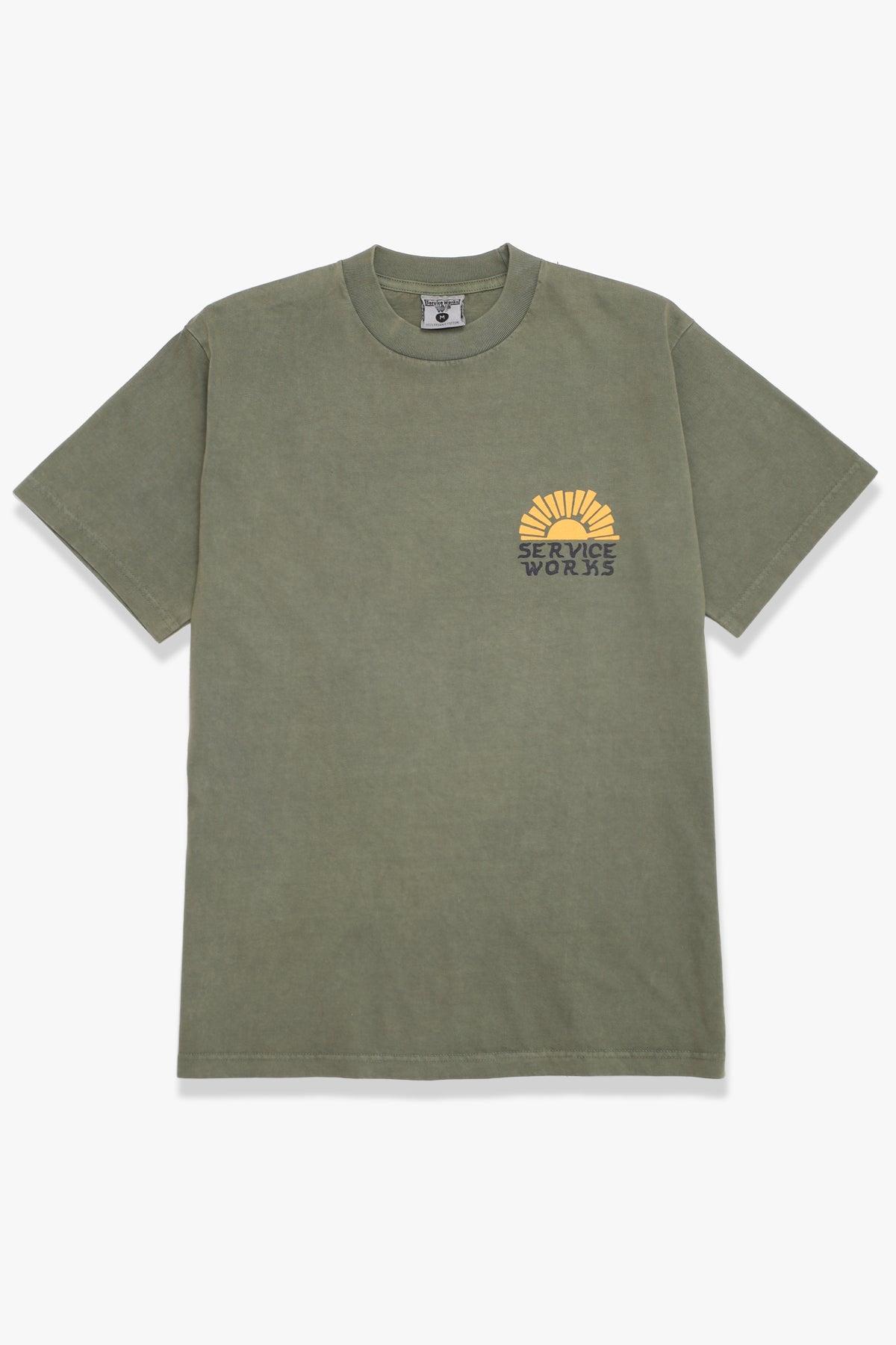 Sunny Side Up Tee - Olive Product Image