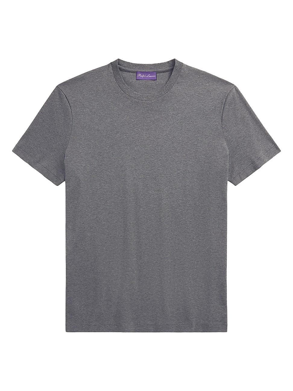 Mens Silk-Cotton Crew T-Shirt Product Image