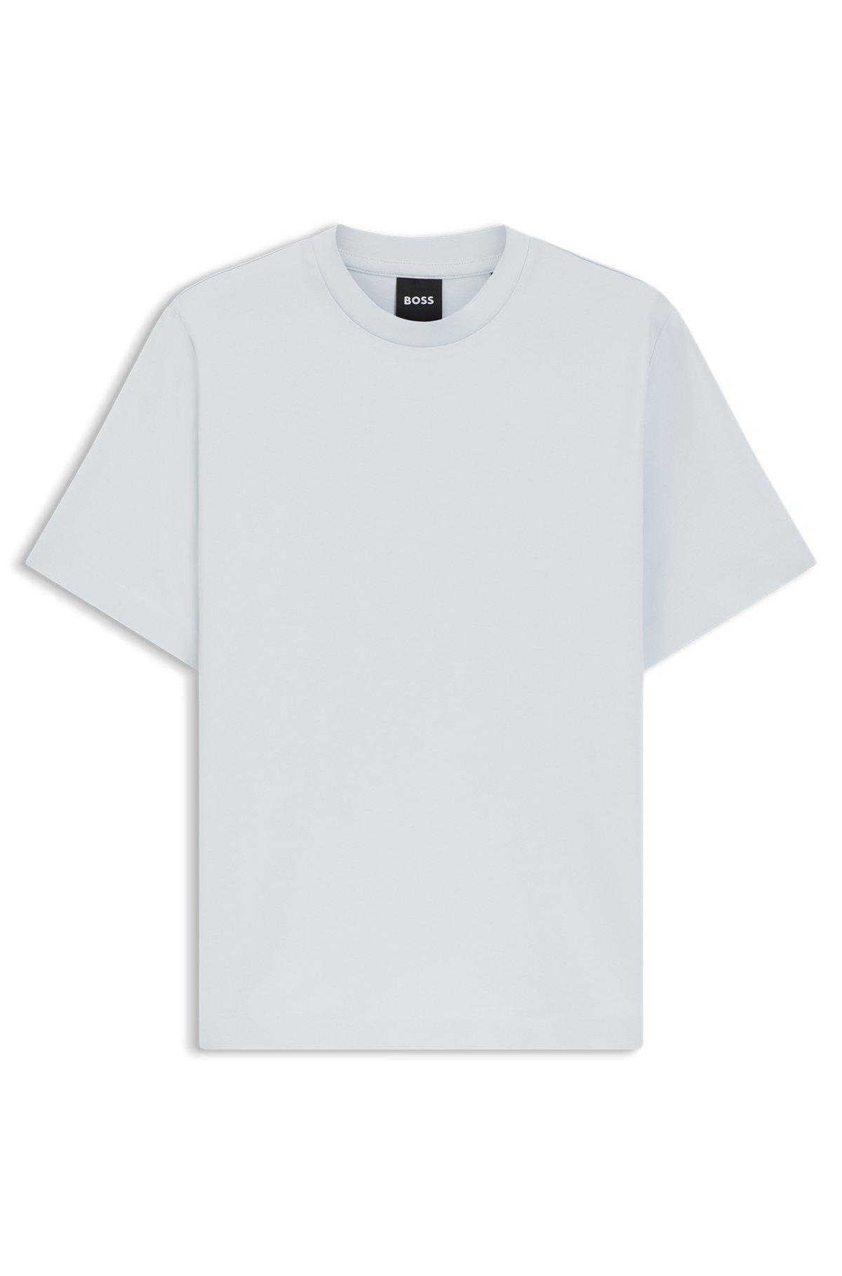Relaxed-fit T-shirt in mercerized cotton Product Image