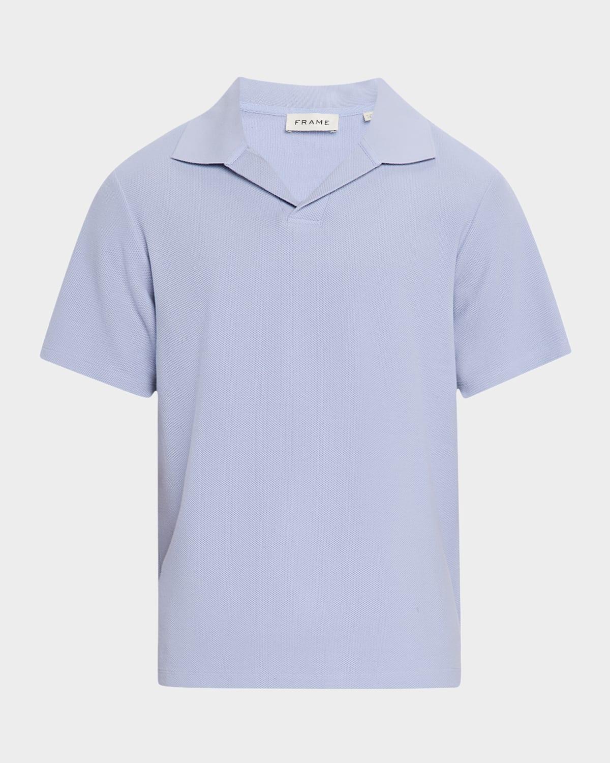 Mens Jacquard Polo Shirt Product Image
