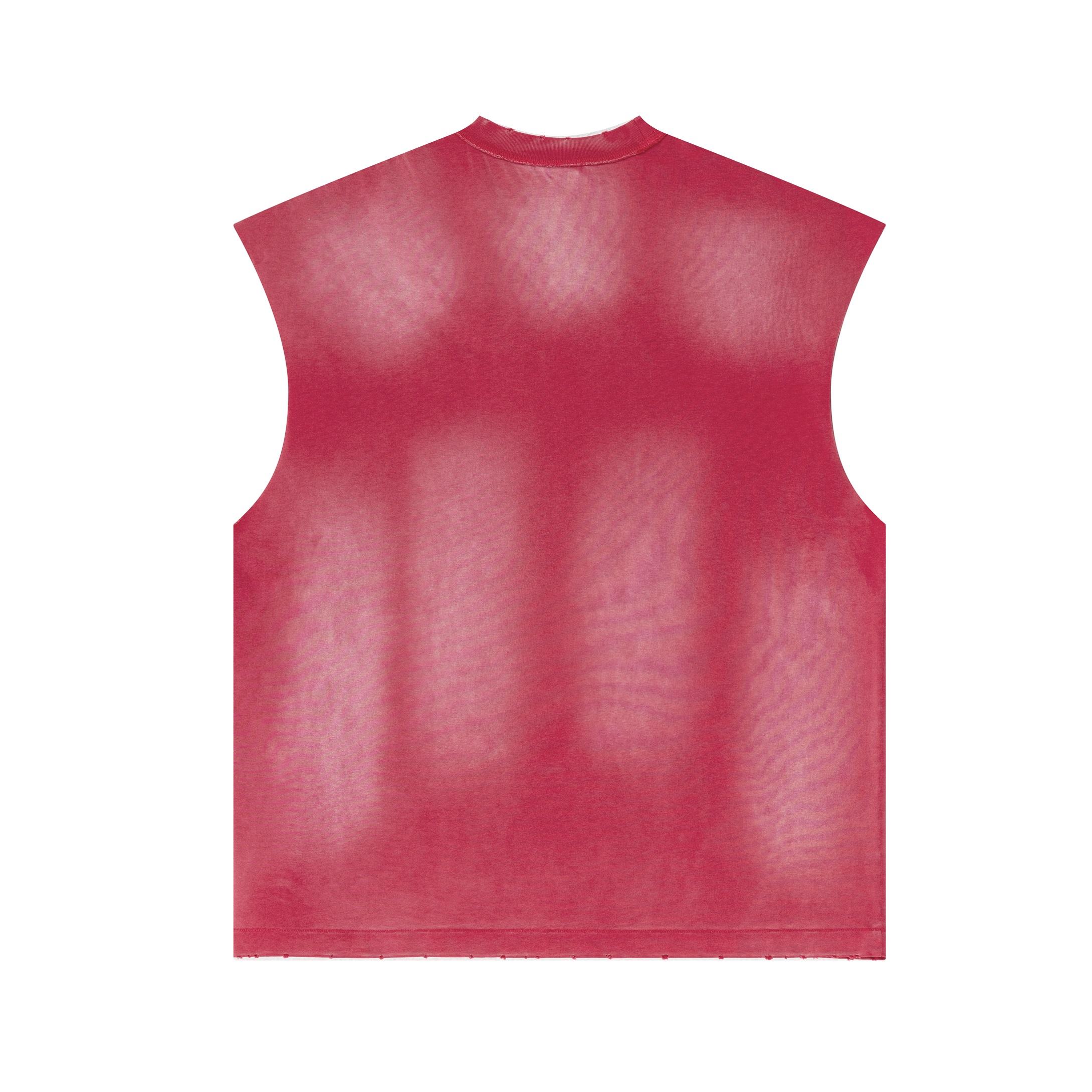 Vintage Distressed Tank Tops Sleeveless Shirts Product Image