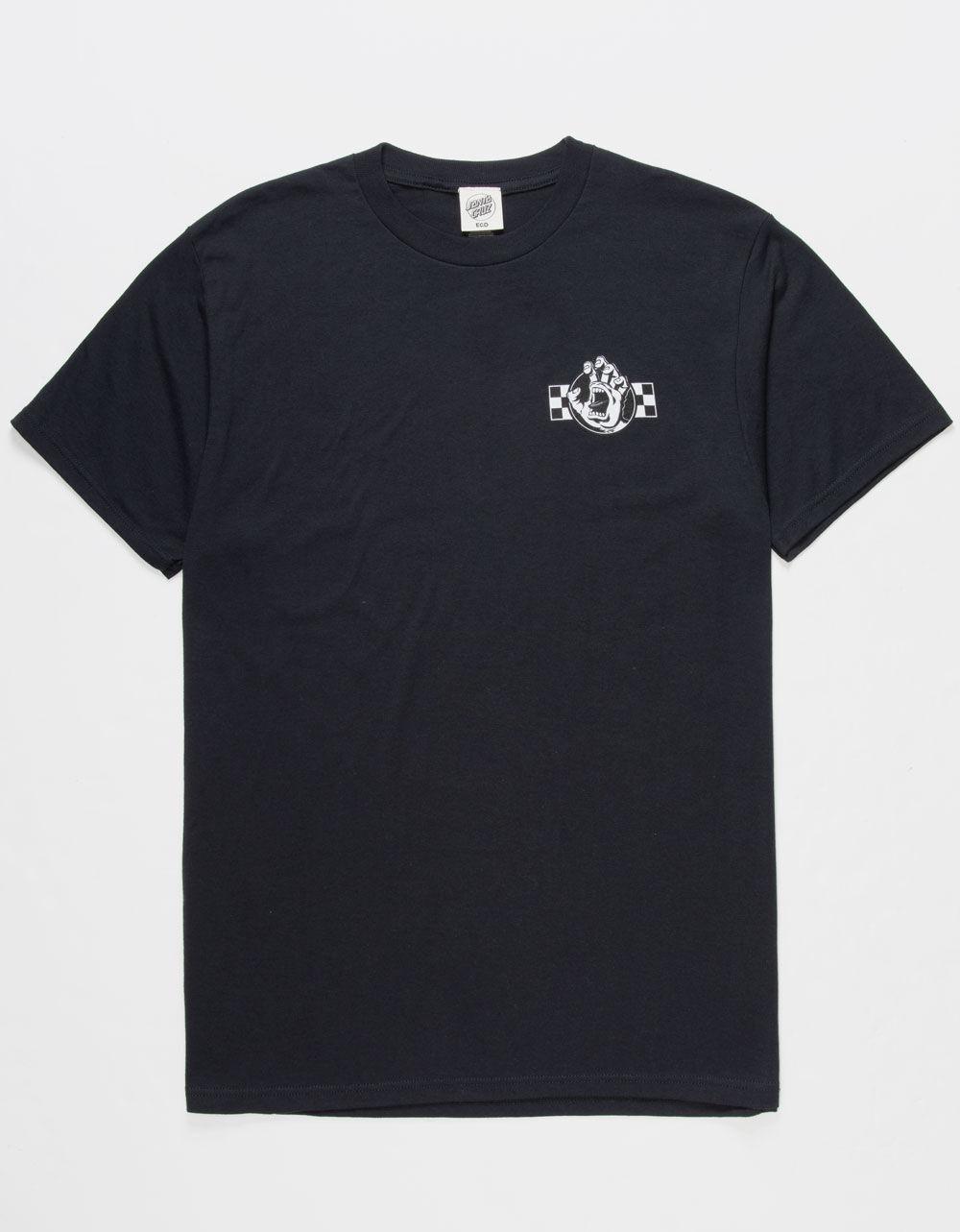 SANTA CRUZ Screaming Contest Mens Tee - BLACK Product Image