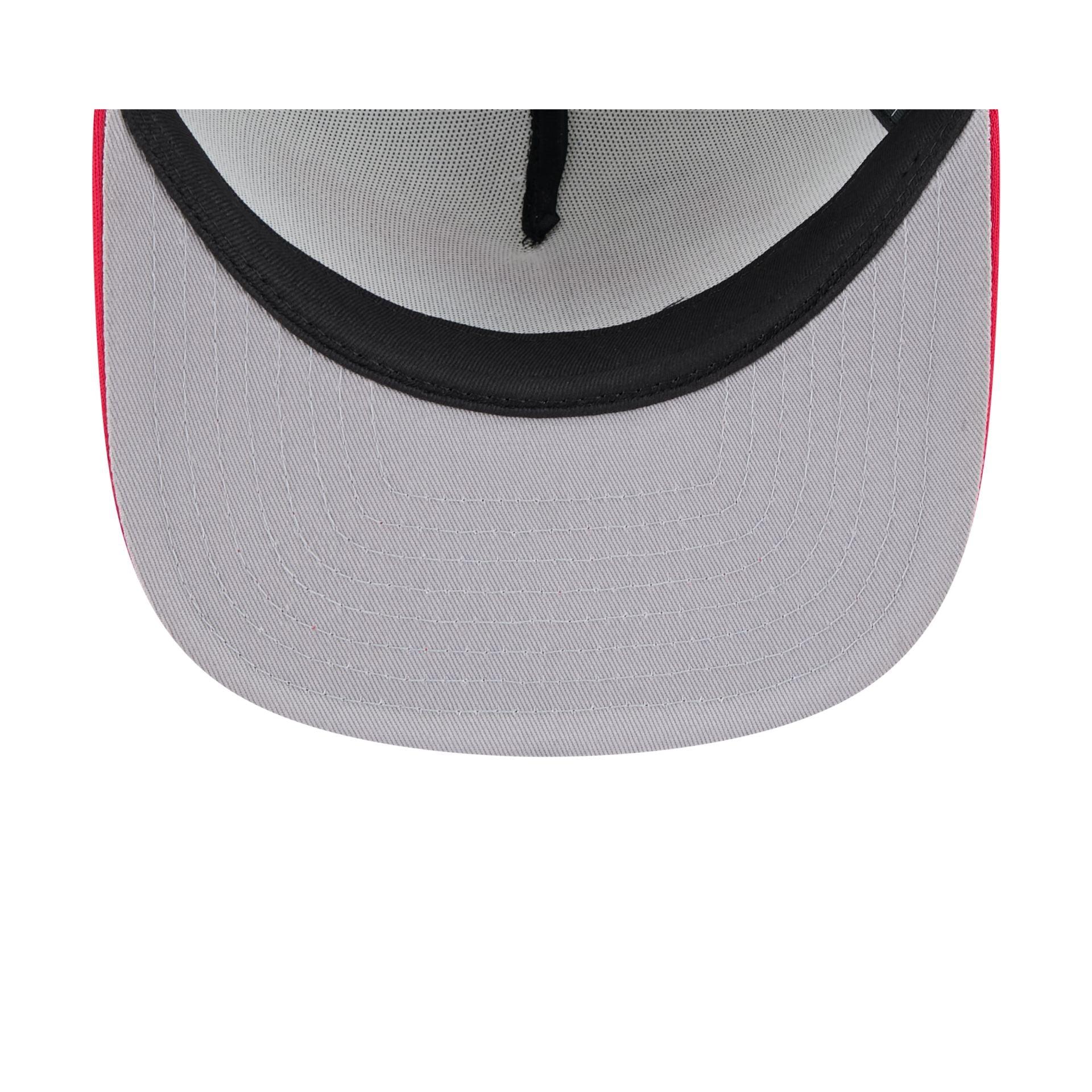 Cleveland Guardians Retro Script 9FIFTY A-Frame Trucker Hat Male Product Image