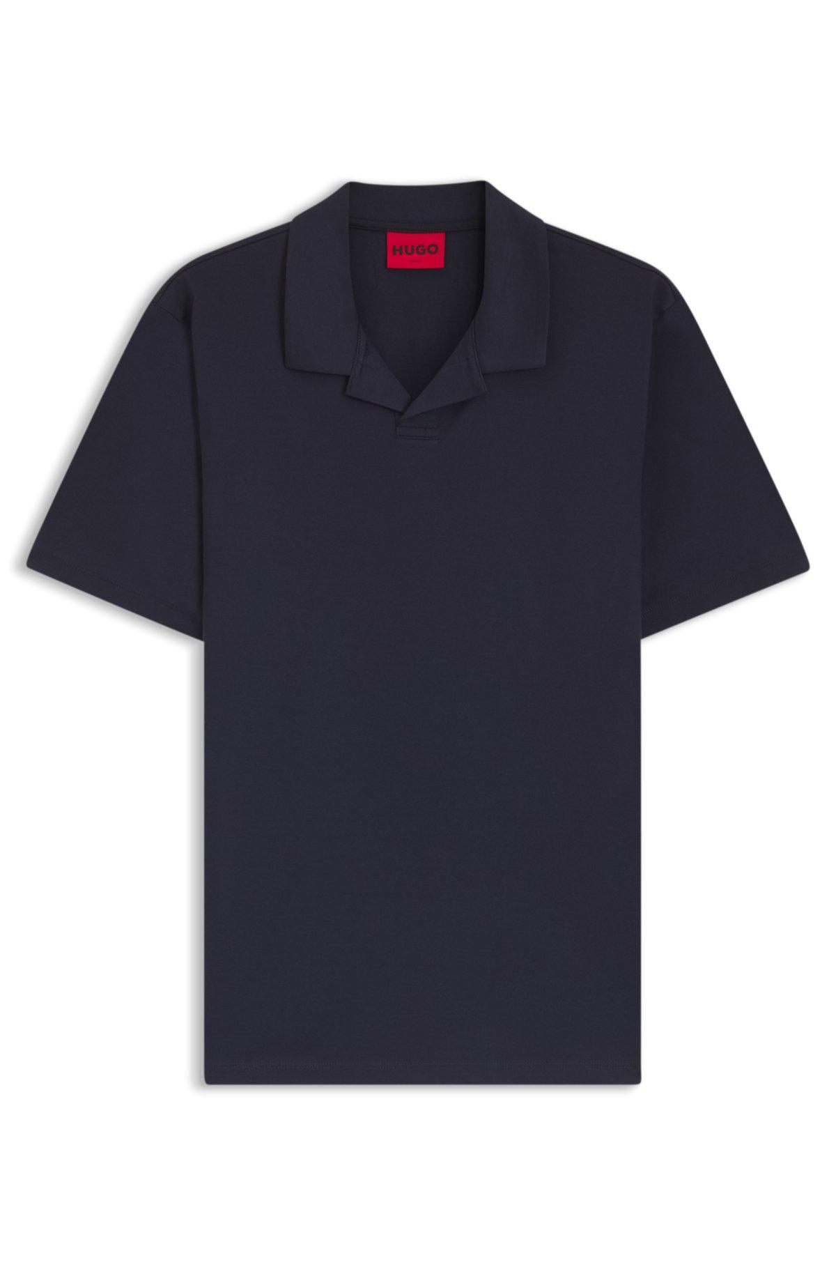 Relaxed-fit T-shirt in cotton jersey with embroidered monogram Product Image