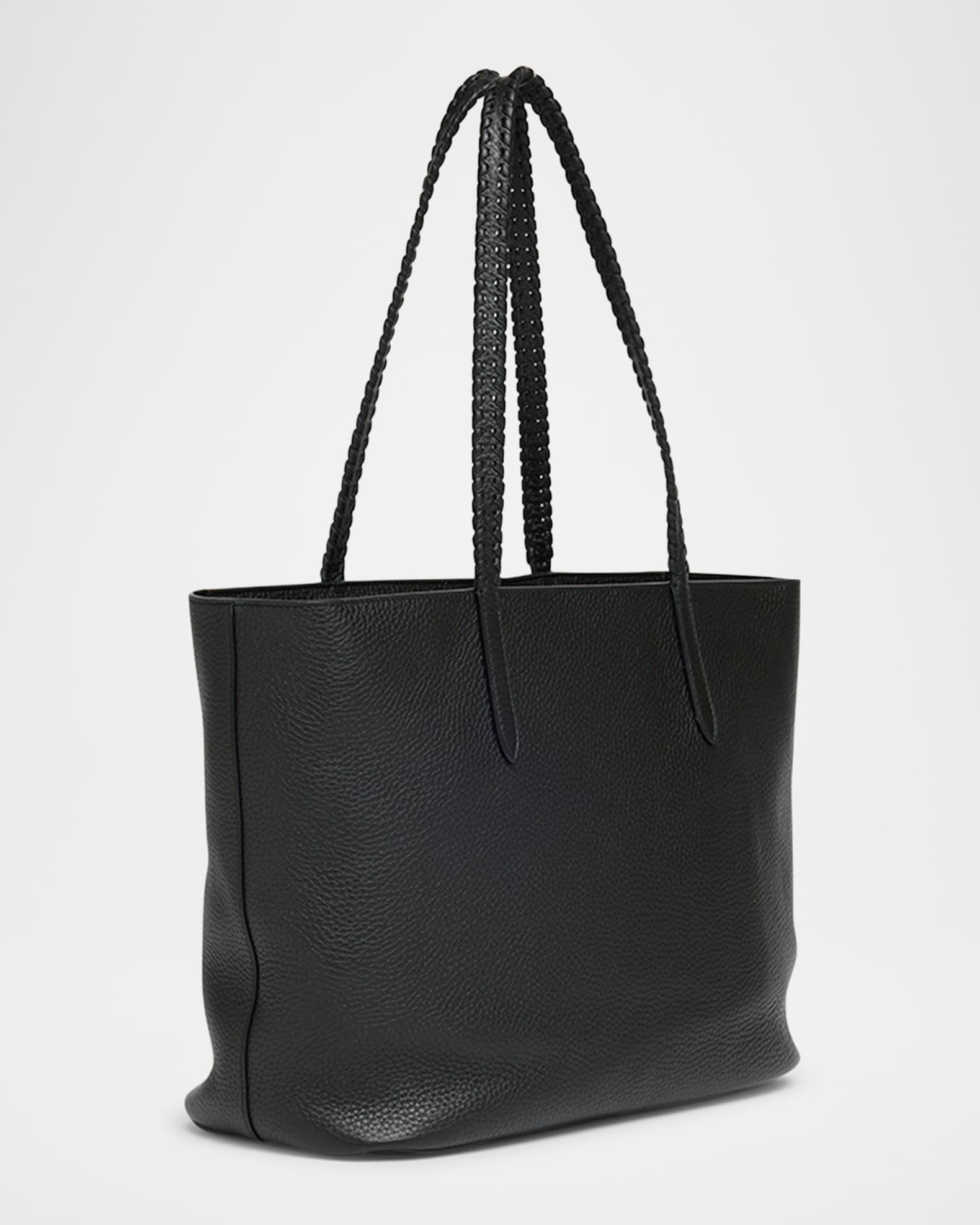 Avec Toi Rivet VLOGO Leather Tote Bag Product Image