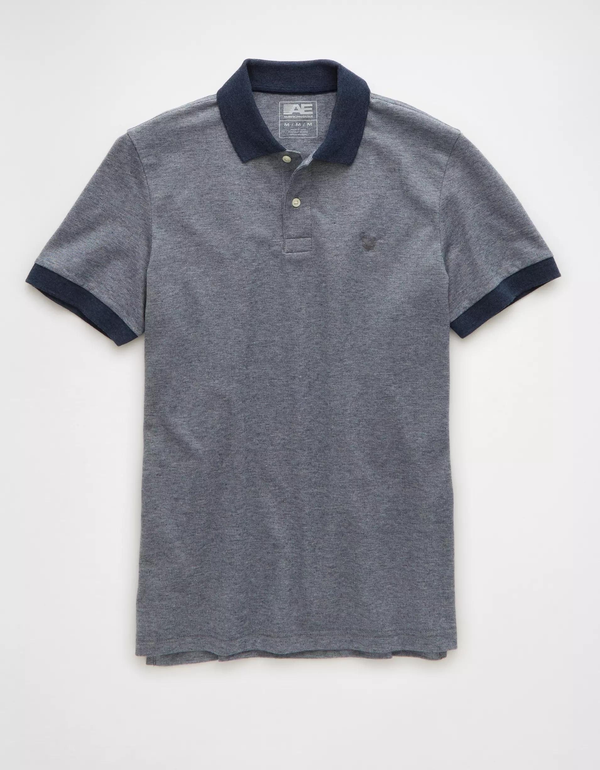 AE Club Pique Polo Shirt Product Image