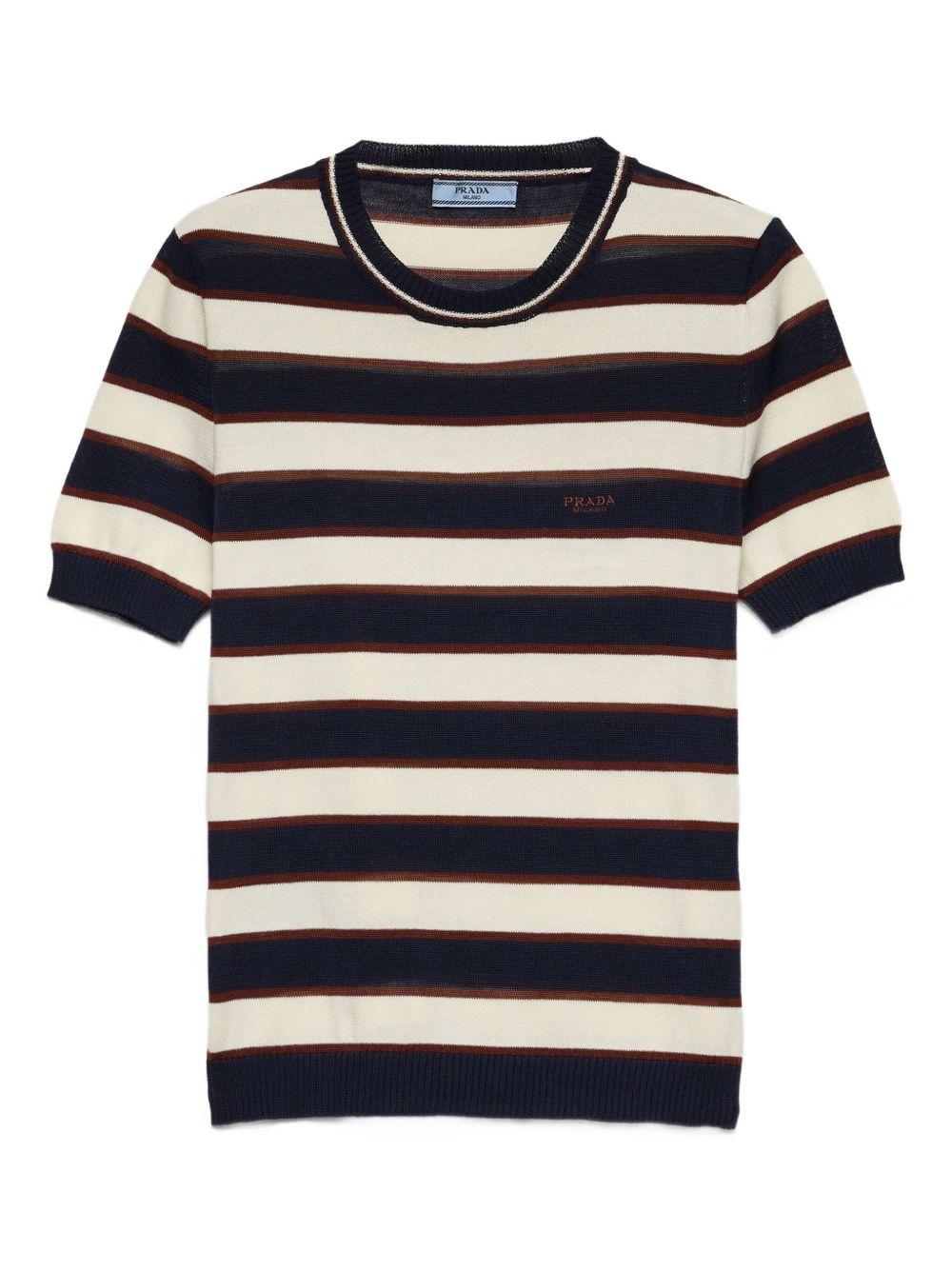 striped T-shirt Product Image