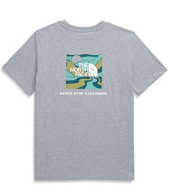 The North Face Crew Neck Rib Knit Short Sleeve Box Tee Product Image