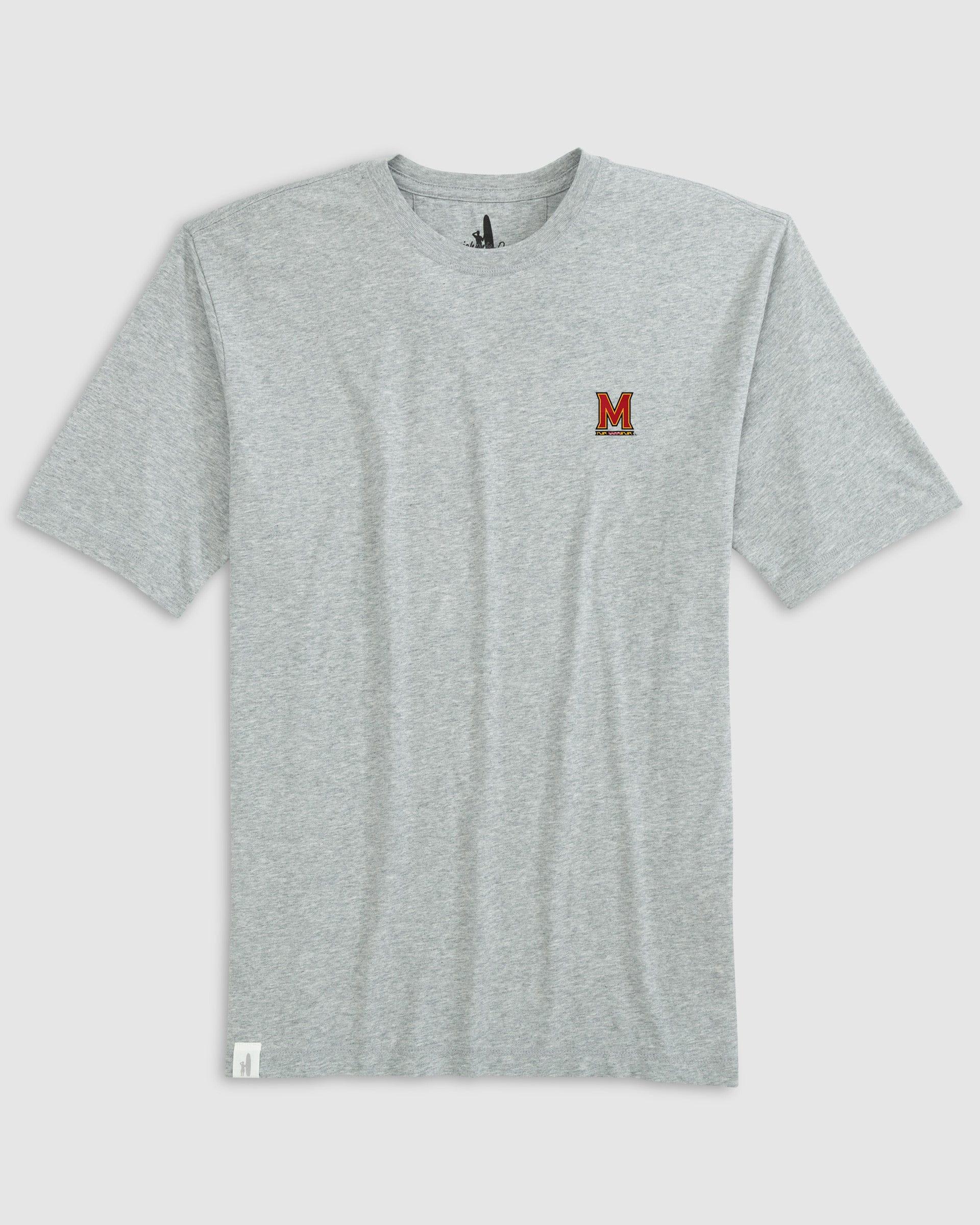 Arkansas Heathered Spencer Cotton T-Shirt Product Image