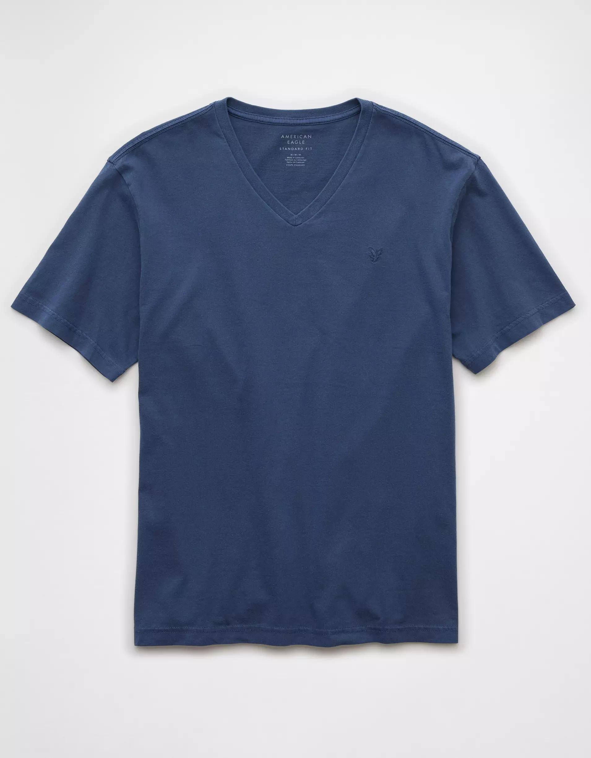 AE Lived-In V-Neck T-Shirt Product Image