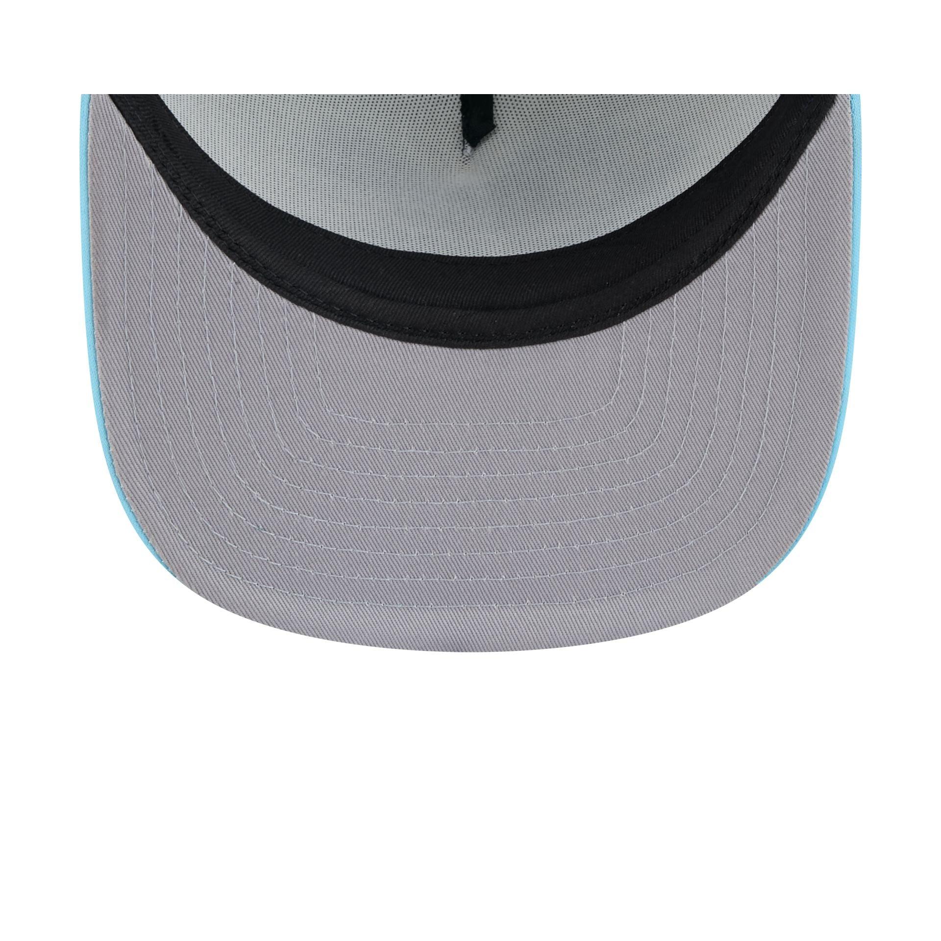 Tampa Bay Rays Retro Script 9FIFTY A-Frame Trucker Hat Male Product Image