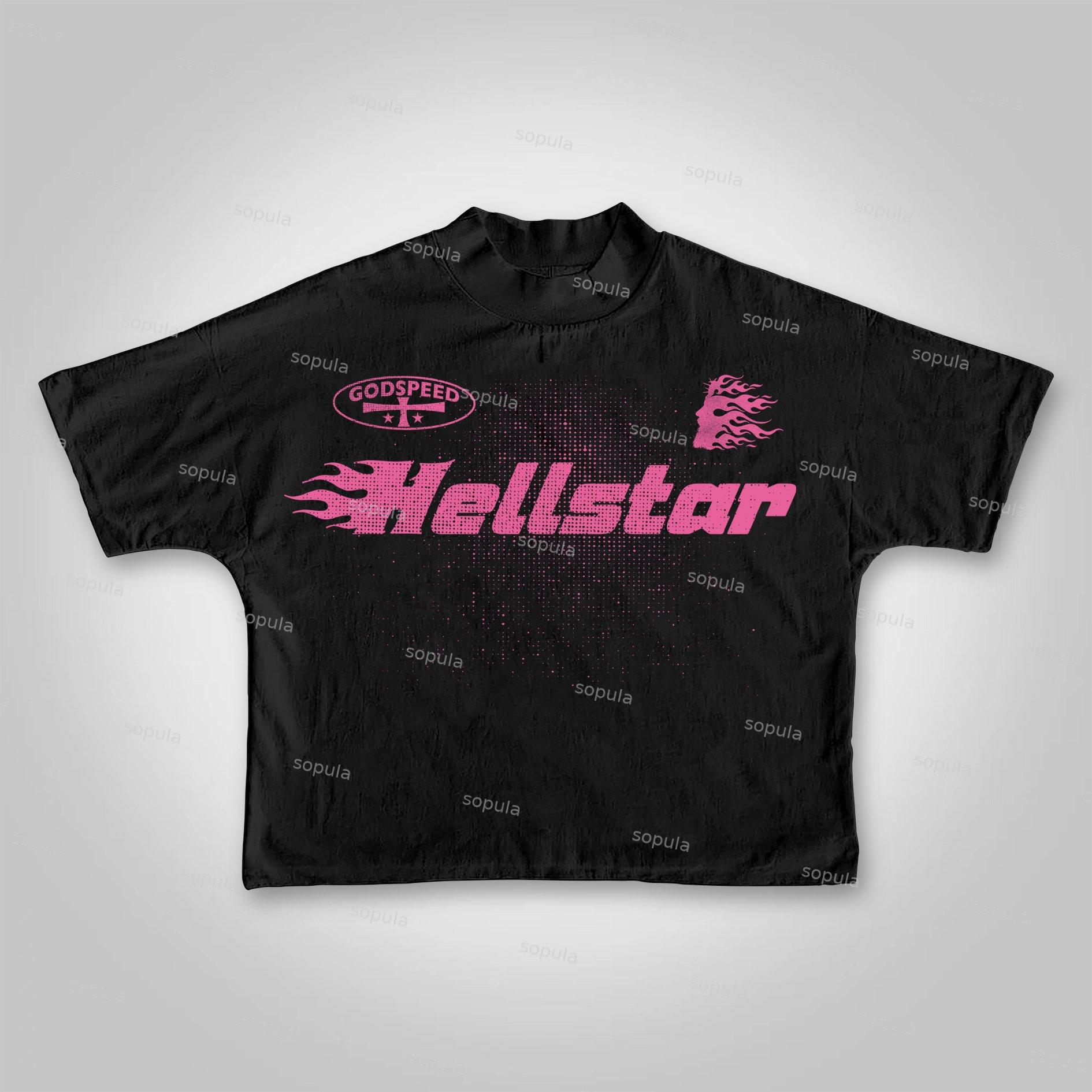 Sopula Vintage Flame Jesus Silhouette Network Cropped T-shirt Product Image