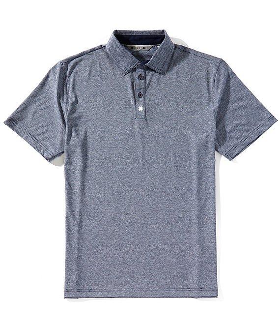 BLACK CLOVER Short Sleeve Greyson Polo Shirt Product Image