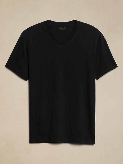 Luxe Touch V-Neck T-Shirt Product Image