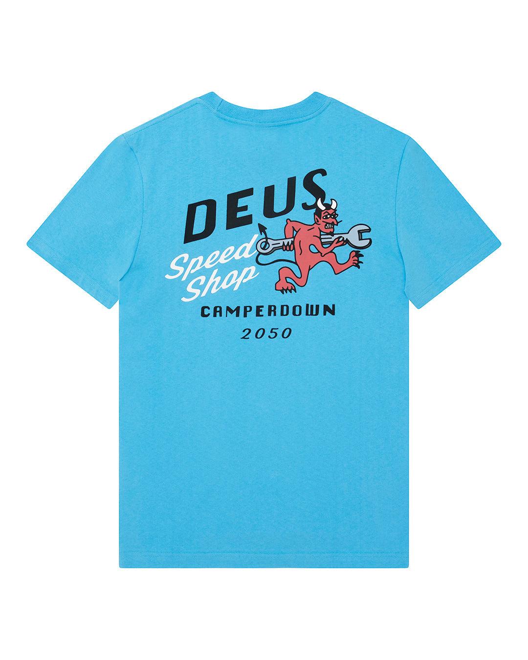 Dogleg Tee - Bonnie Blue Product Image