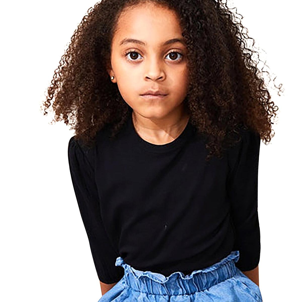 Jay Basic Jada Gauze Sleeve Top Product Image