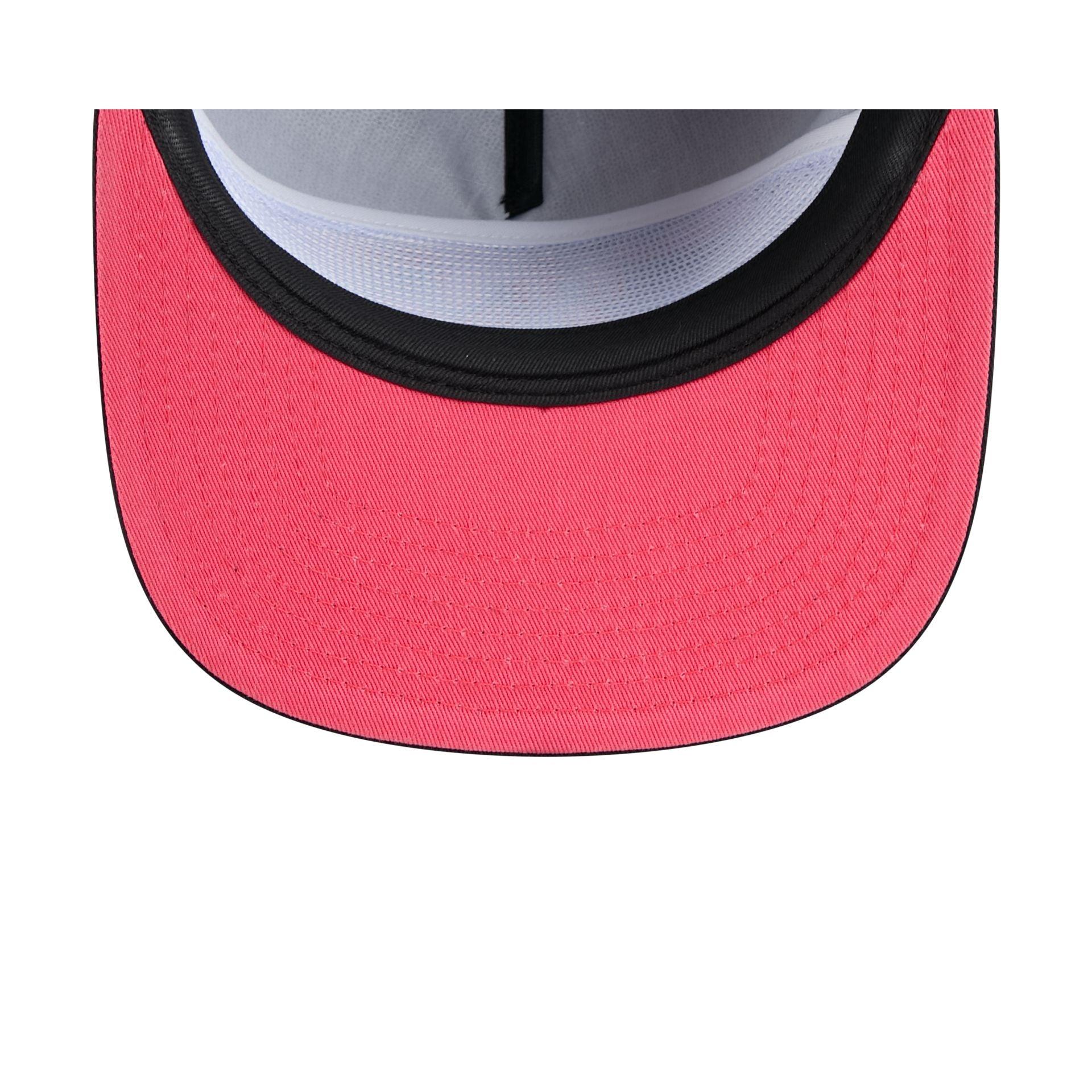 Diablos Rojos del México Two-Tone Black Golfer Hat Male Product Image