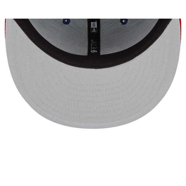 Phoenix Suns Basic Black & White 9FIFTY Snapback Hat Male Product Image
