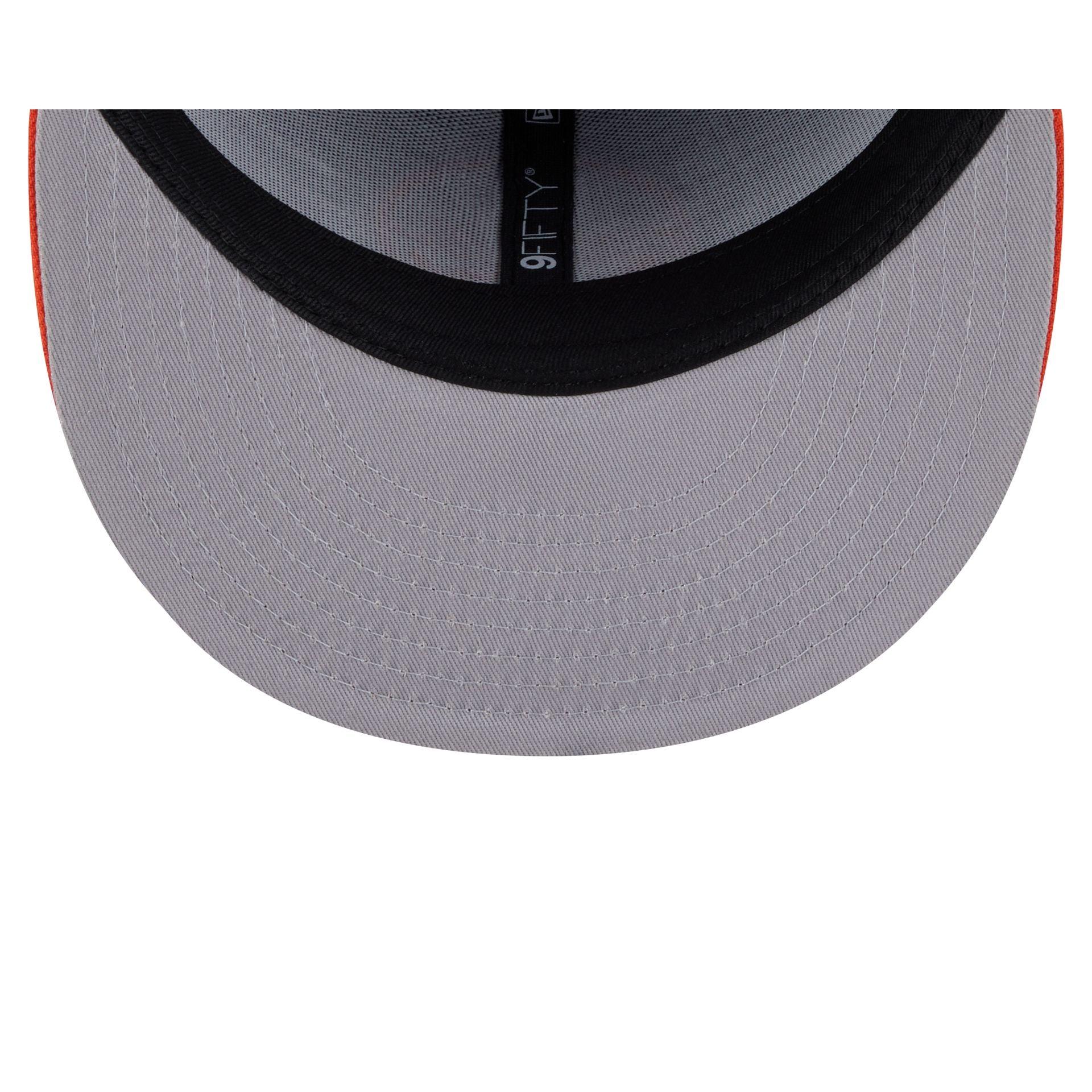 Kansas City Chiefs 2025 Sideline Hot Weather Split Panel 9FIFTY Snapback Hat Male Product Image