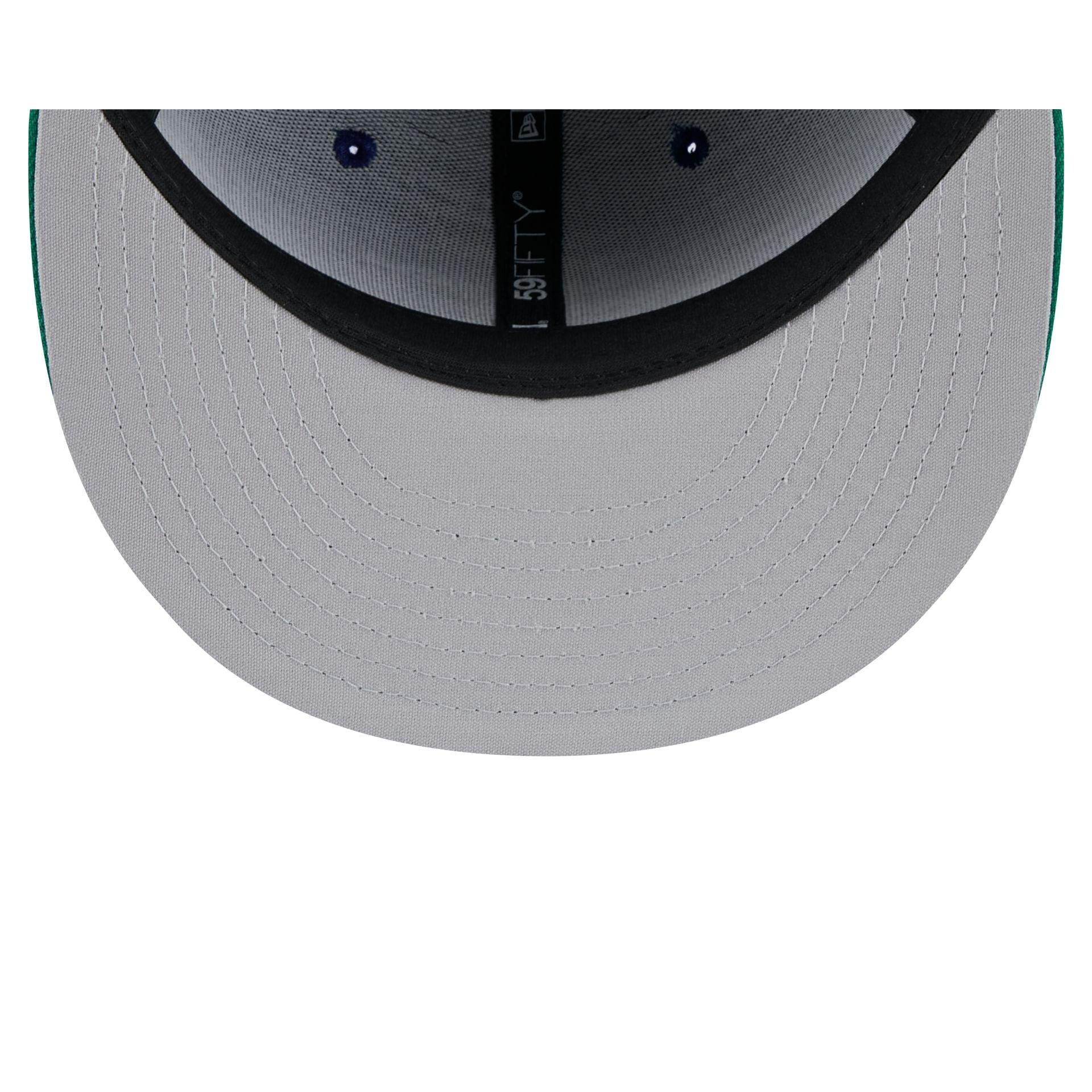 Seattle Mariners 2025 Clubhouse Black 59FIFTY Fitted Hat Male Product Image