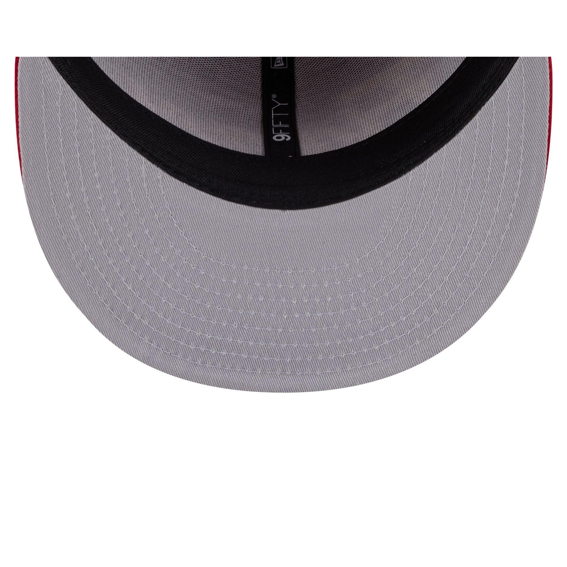 Boston Red Sox 2025 Postseason Side Patch 9FIFTY Snapback Hat Male Product Image