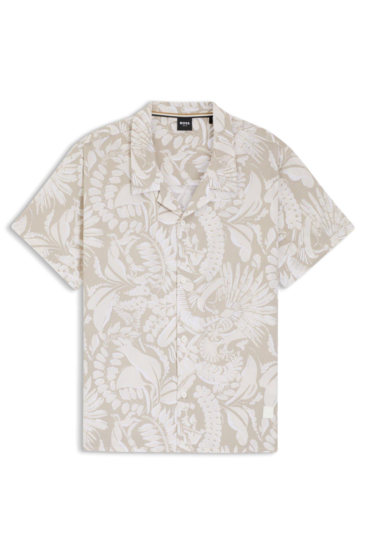 Regular-fit shirt with all-over print Product Image