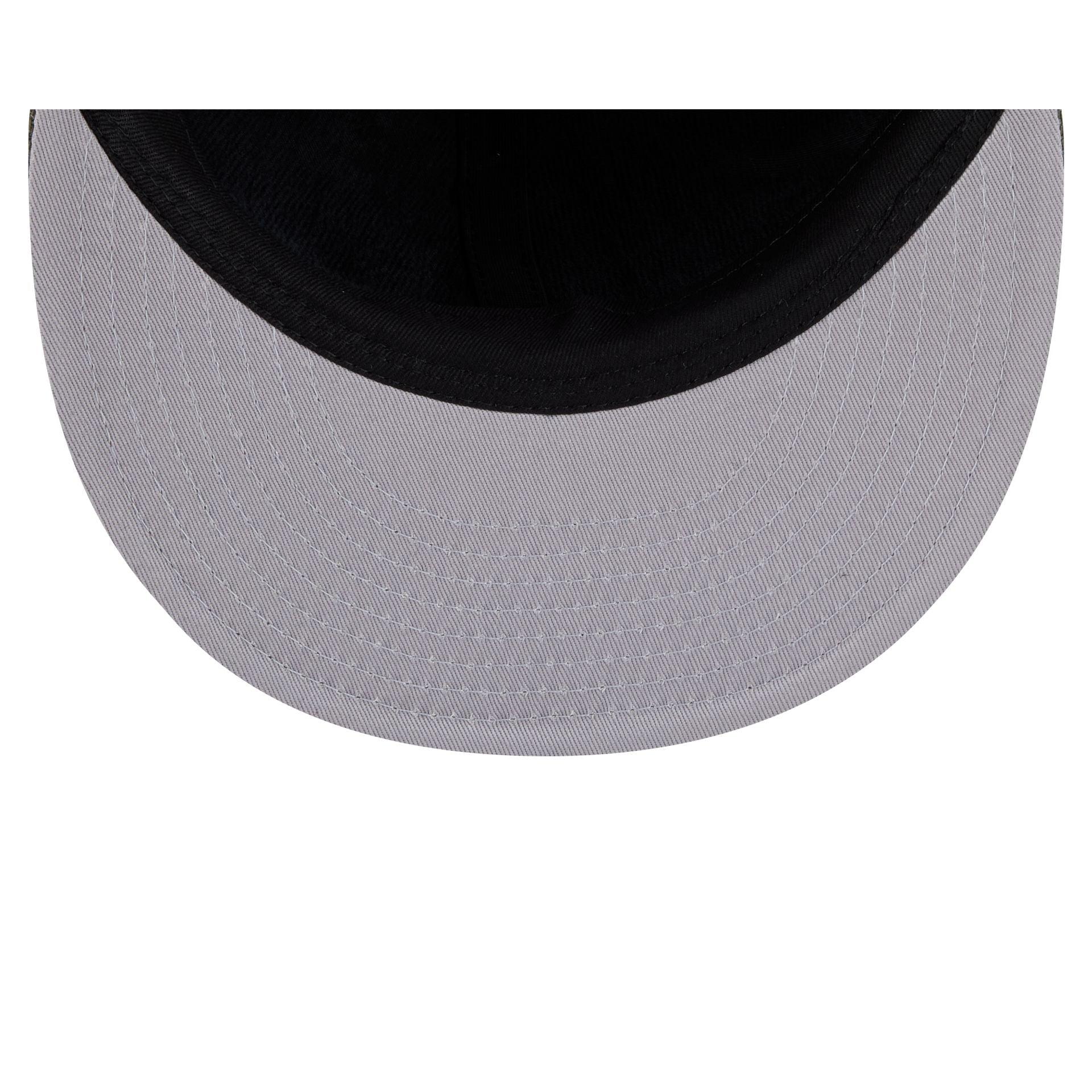 Green Bay Packers 2025 Sideline Hot Weather Split Panel 9FIFTY Snapback Hat Male Product Image