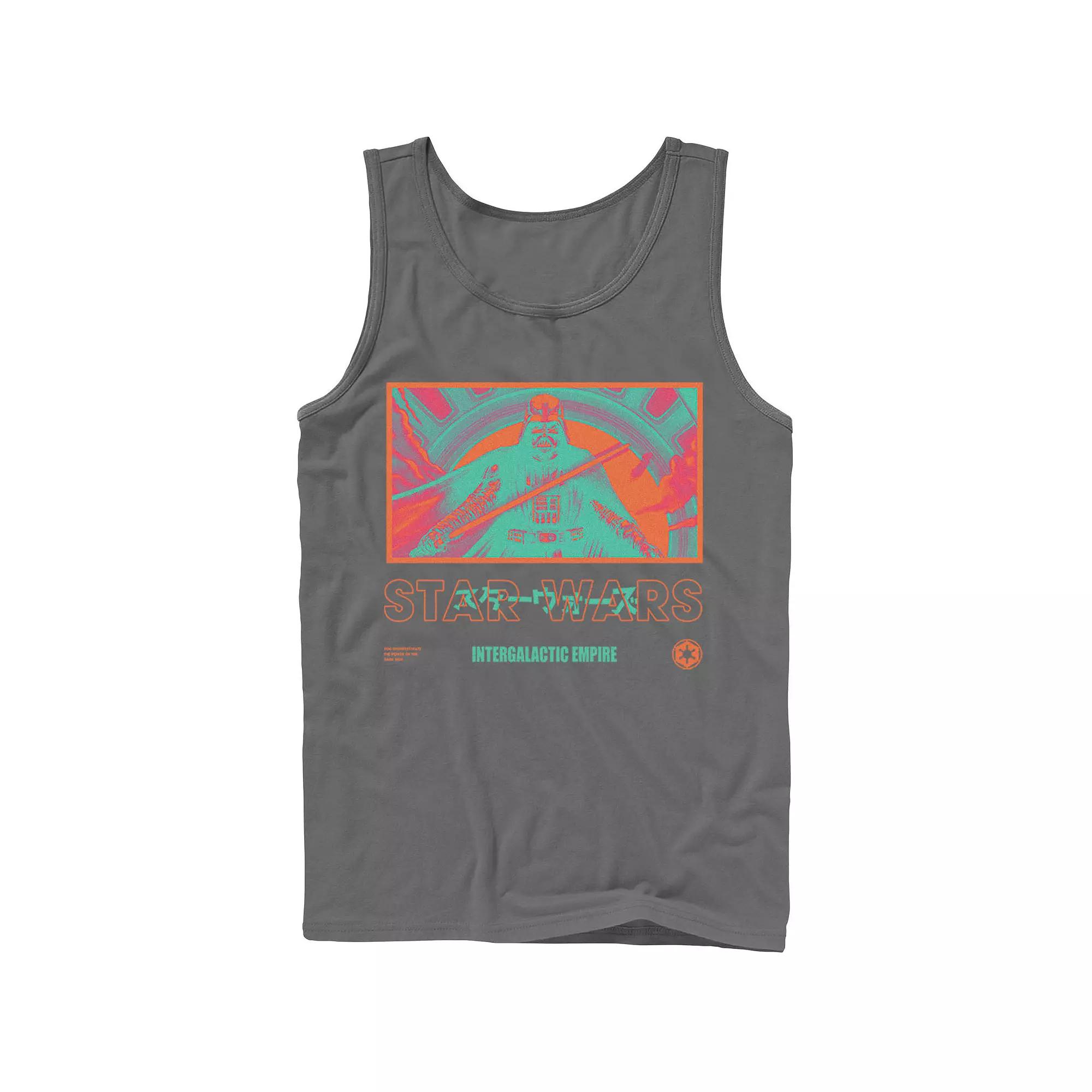 Men's Star Wars Bright Baddies Vader Tank Top,  Product Image