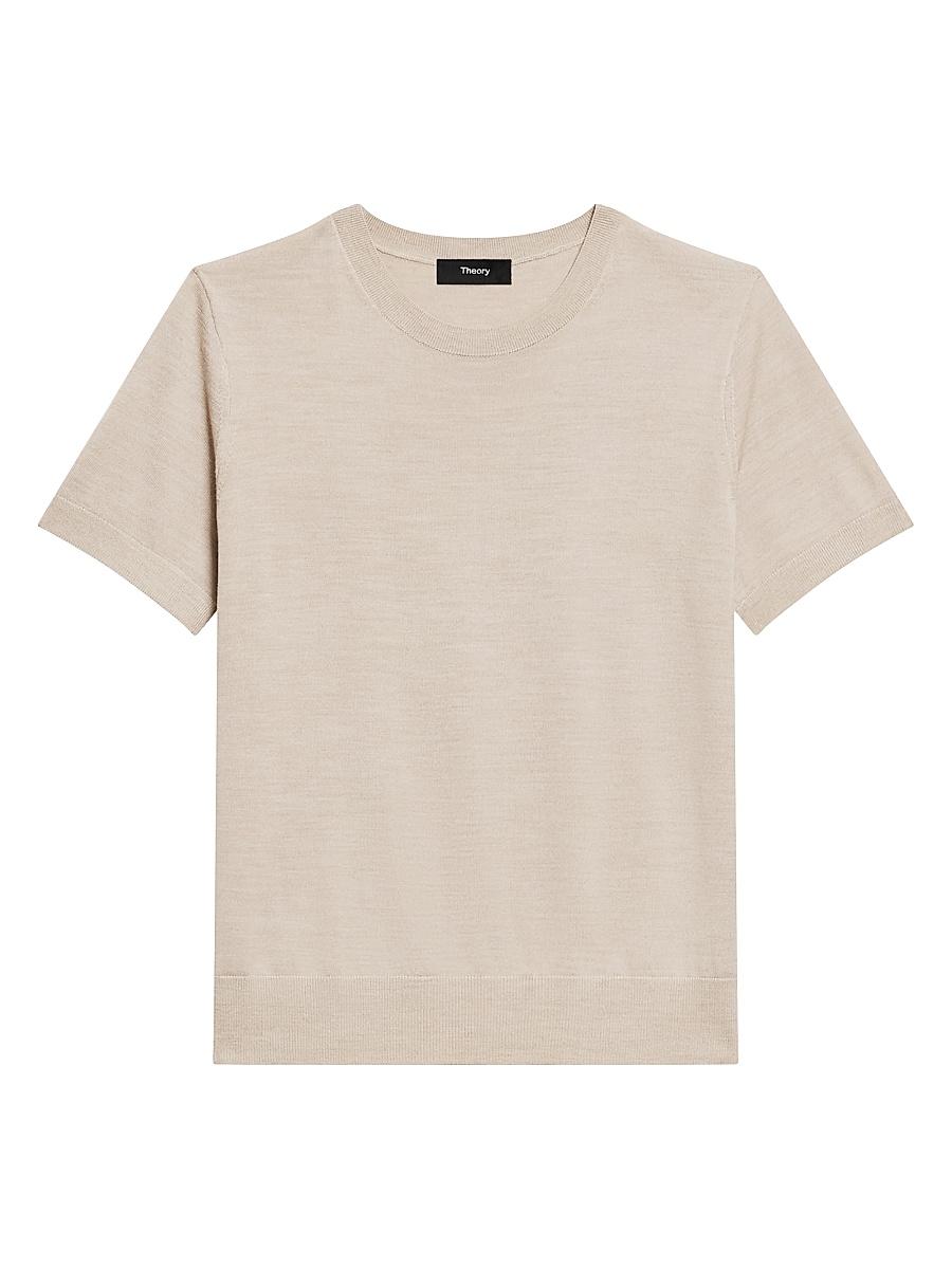 Womens Basic Merino Wool T-Shirt Product Image